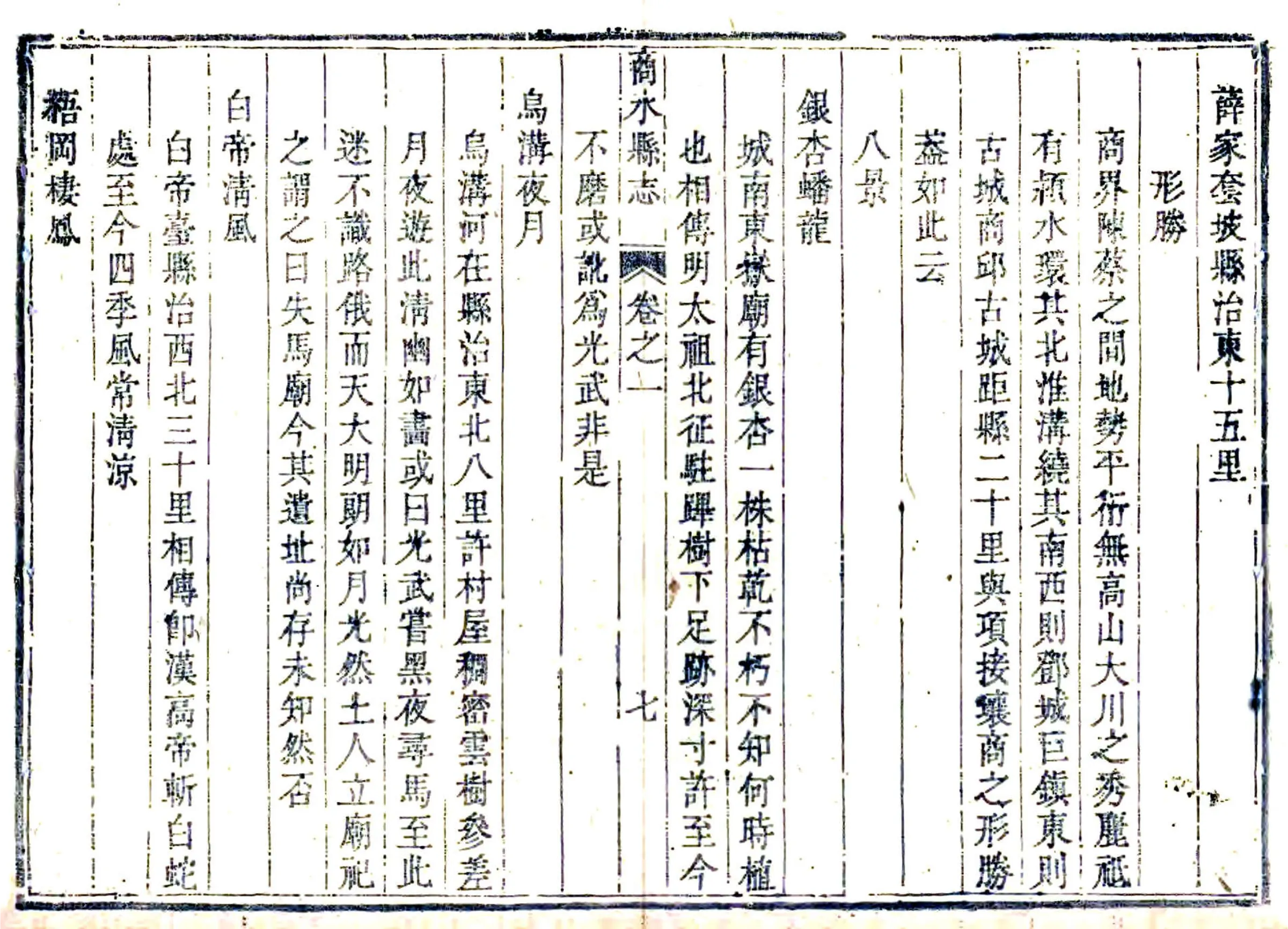 商水县志（乾隆） 在线预览第7页