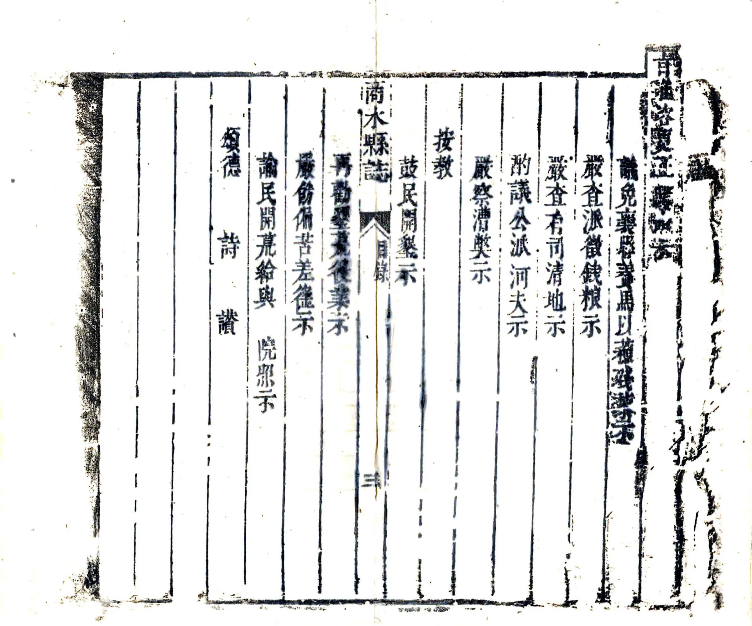 商水县志（顺治） 在线预览第6页