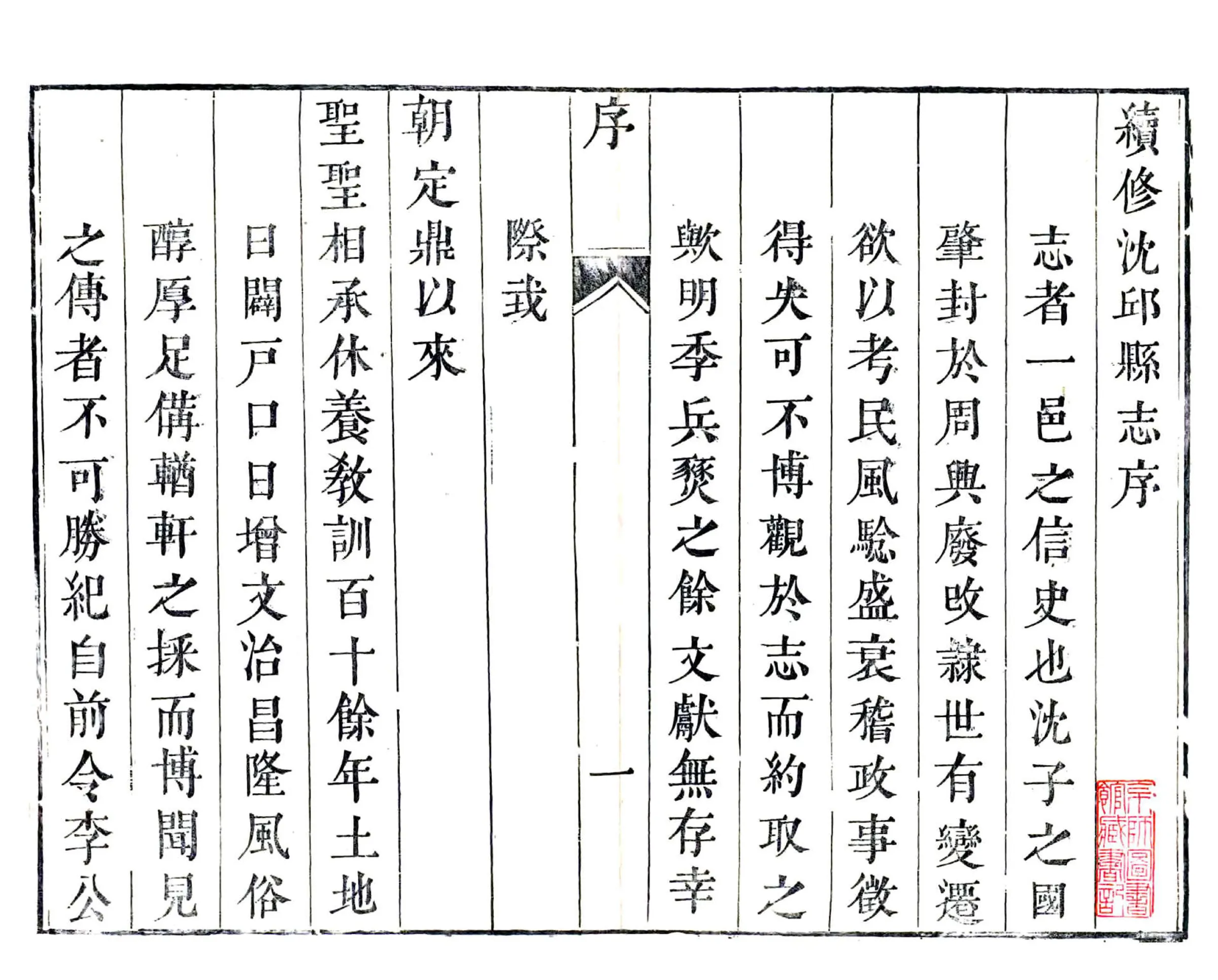 沈丘县志（乾隆） 在线预览第2页