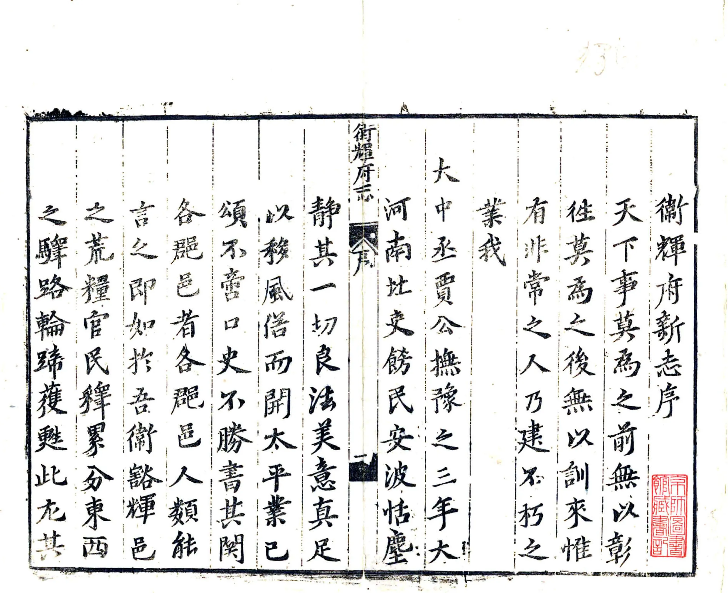 卫辉府志（顺治） 在线预览第2页