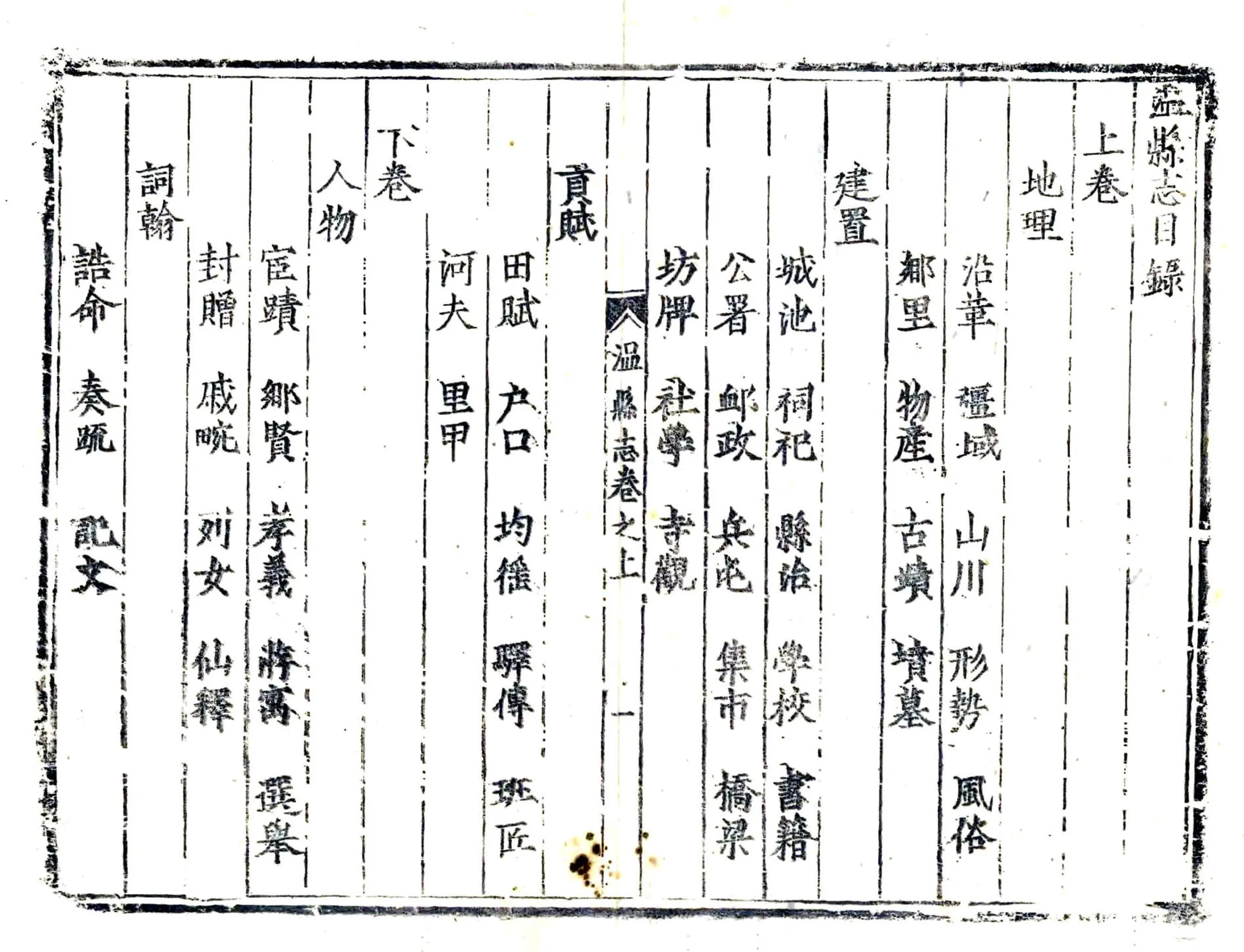 温县志（顺治） 在线预览第5页