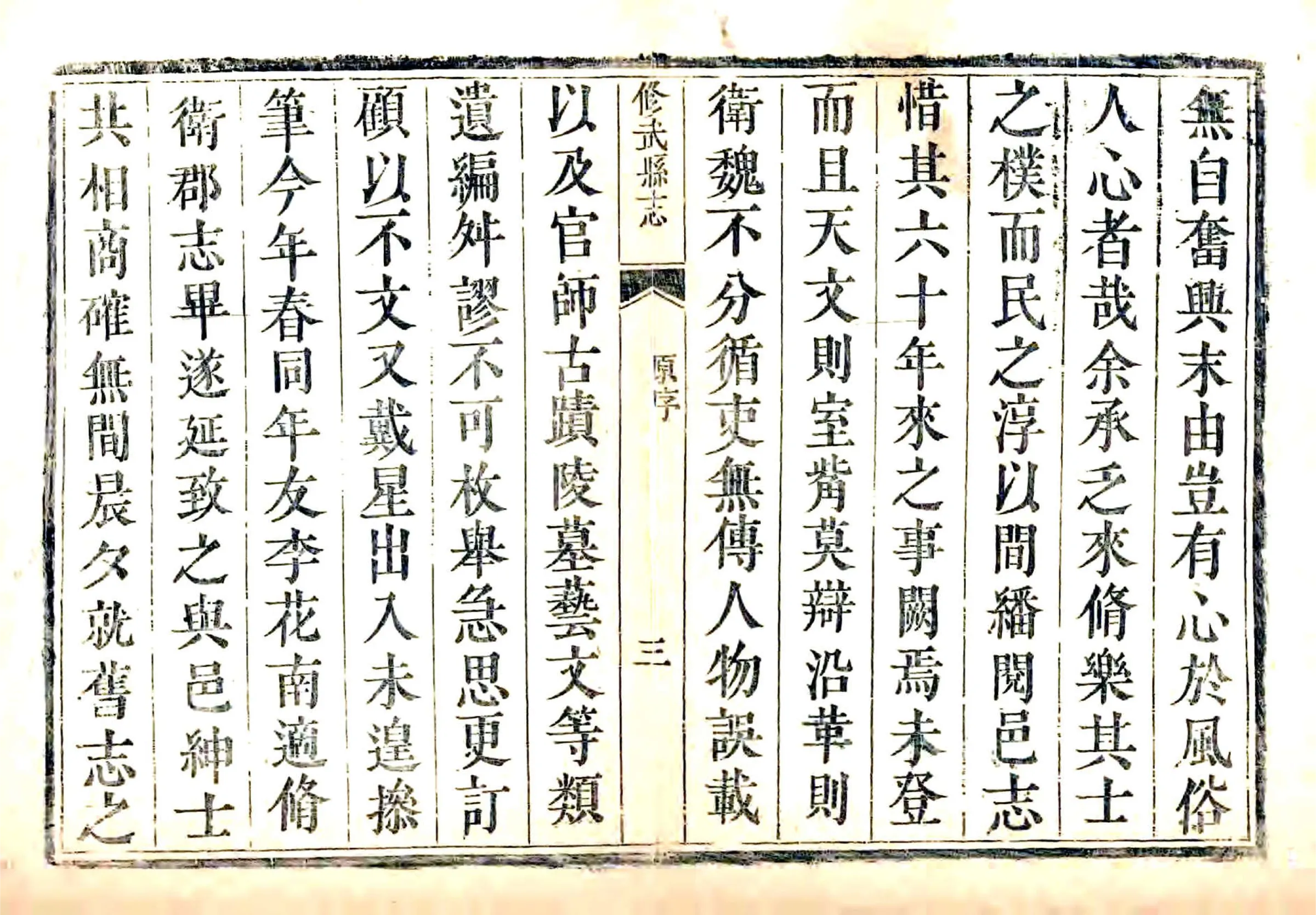 修武县志（乾隆） 在线预览第3页