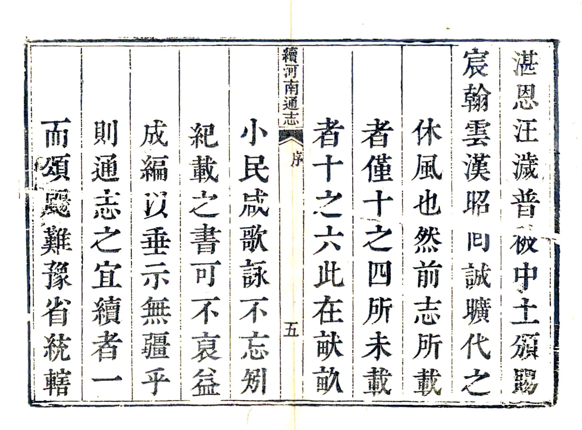 续河南通志（乾隆 民国补修本） 在线预览第7页
