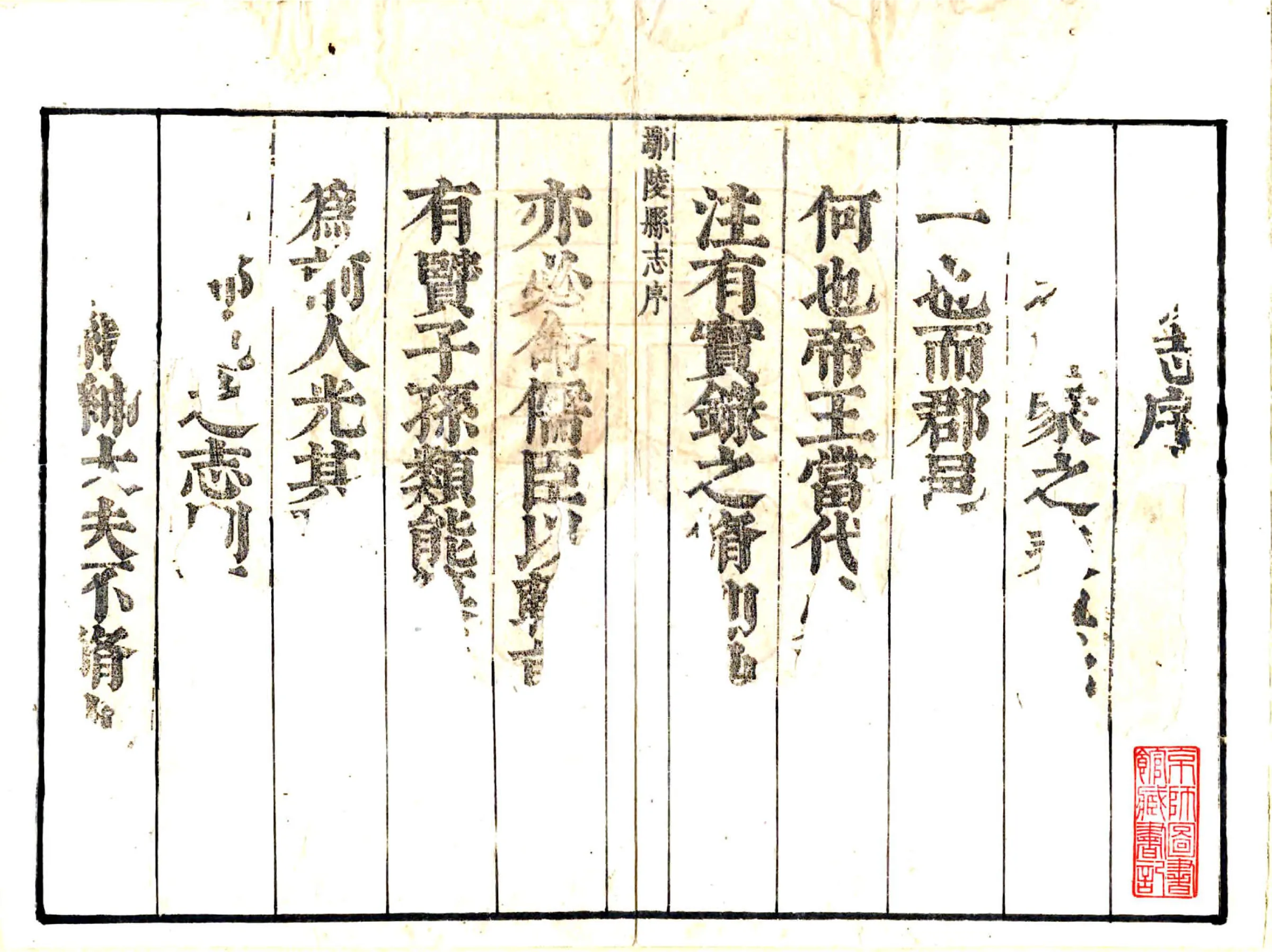鄢陵县志（顺治） 在线预览第2页
