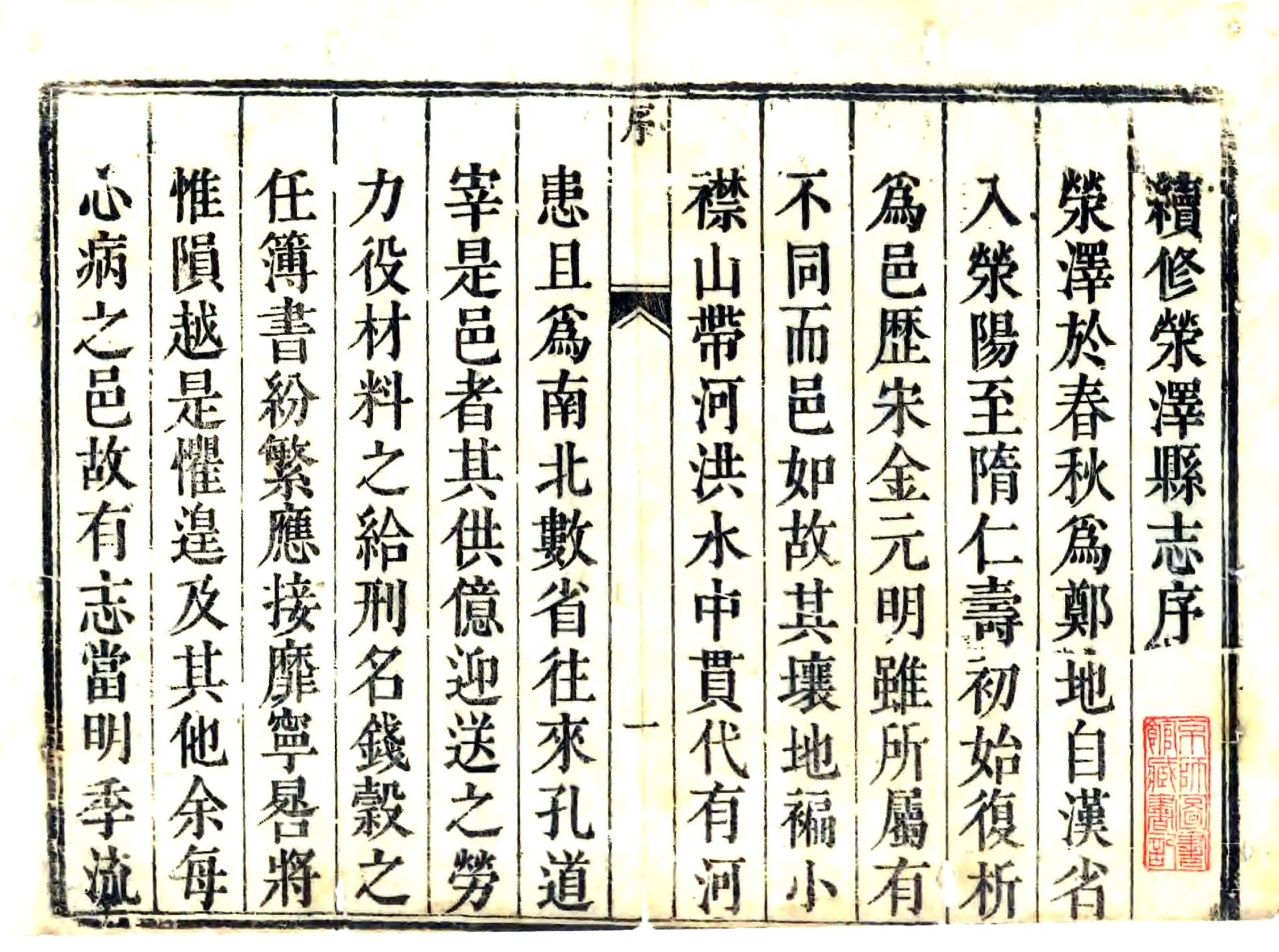 荥泽县志（乾隆） 在线预览第2页