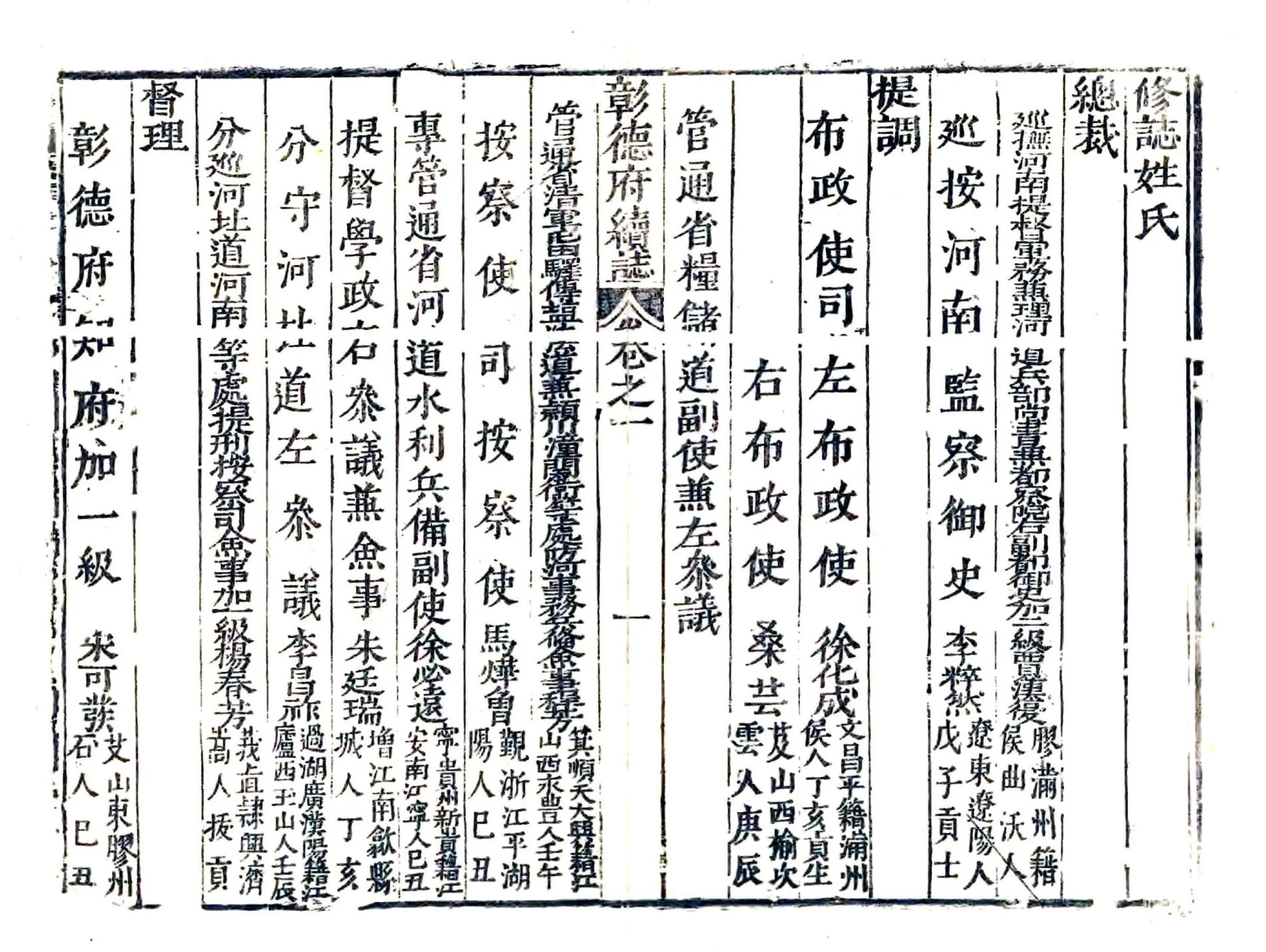 彰德府续志（顺治） 在线预览第4页