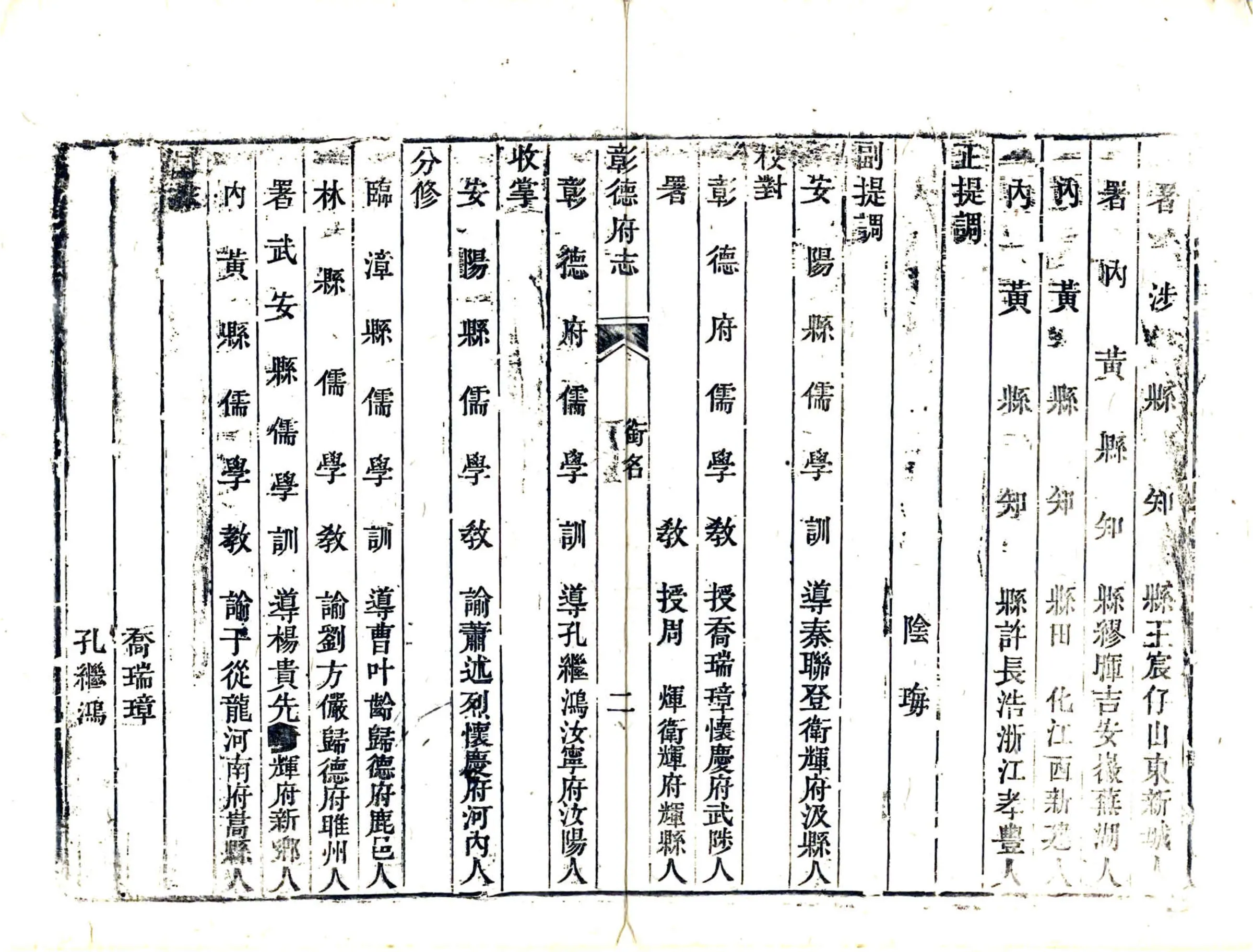 彰德府志（乾隆52年） 在线预览第3页