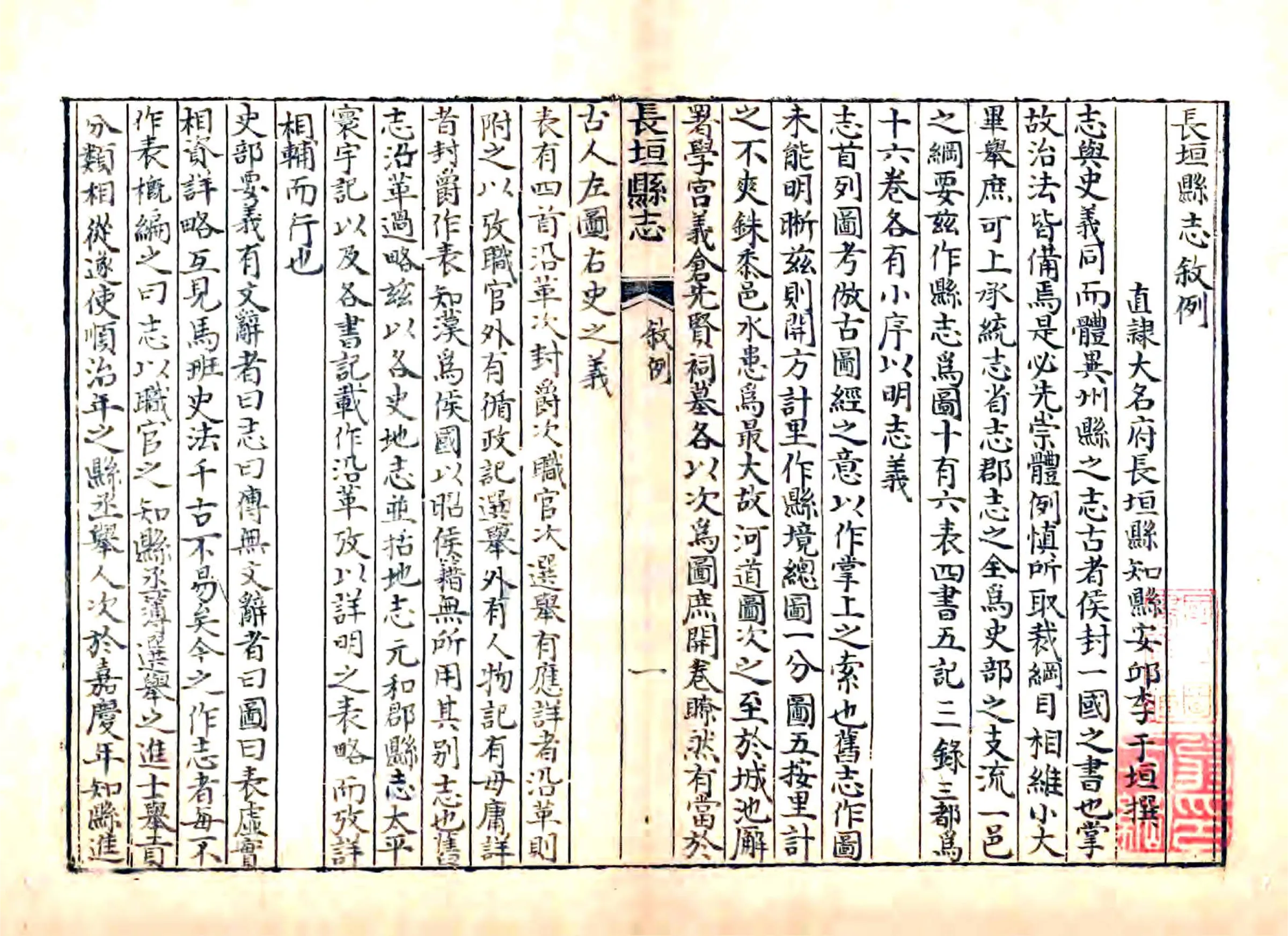 长垣县志（嘉庆 抄本） 在线预览第2页