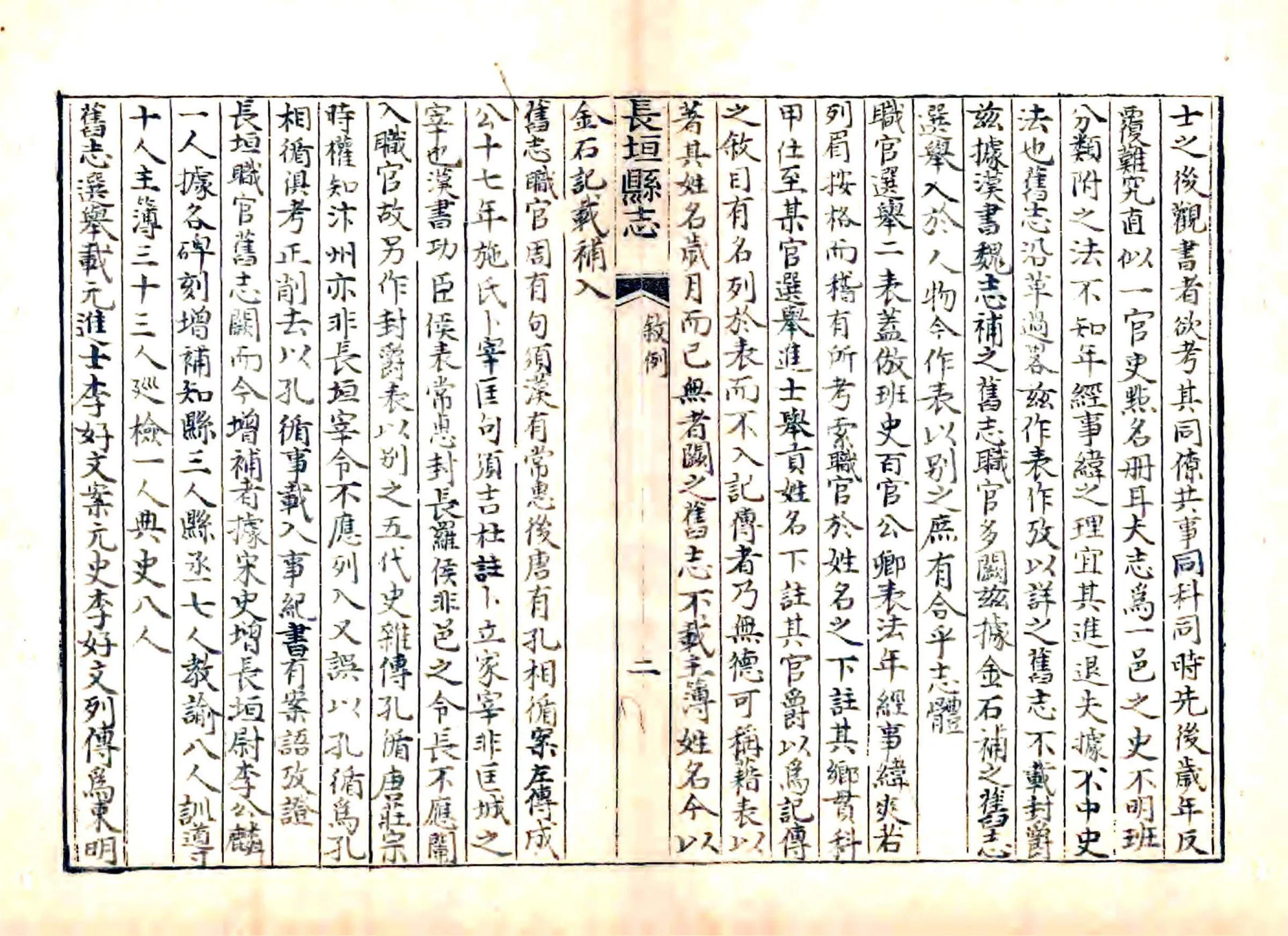 长垣县志（嘉庆 抄本） 在线预览第3页