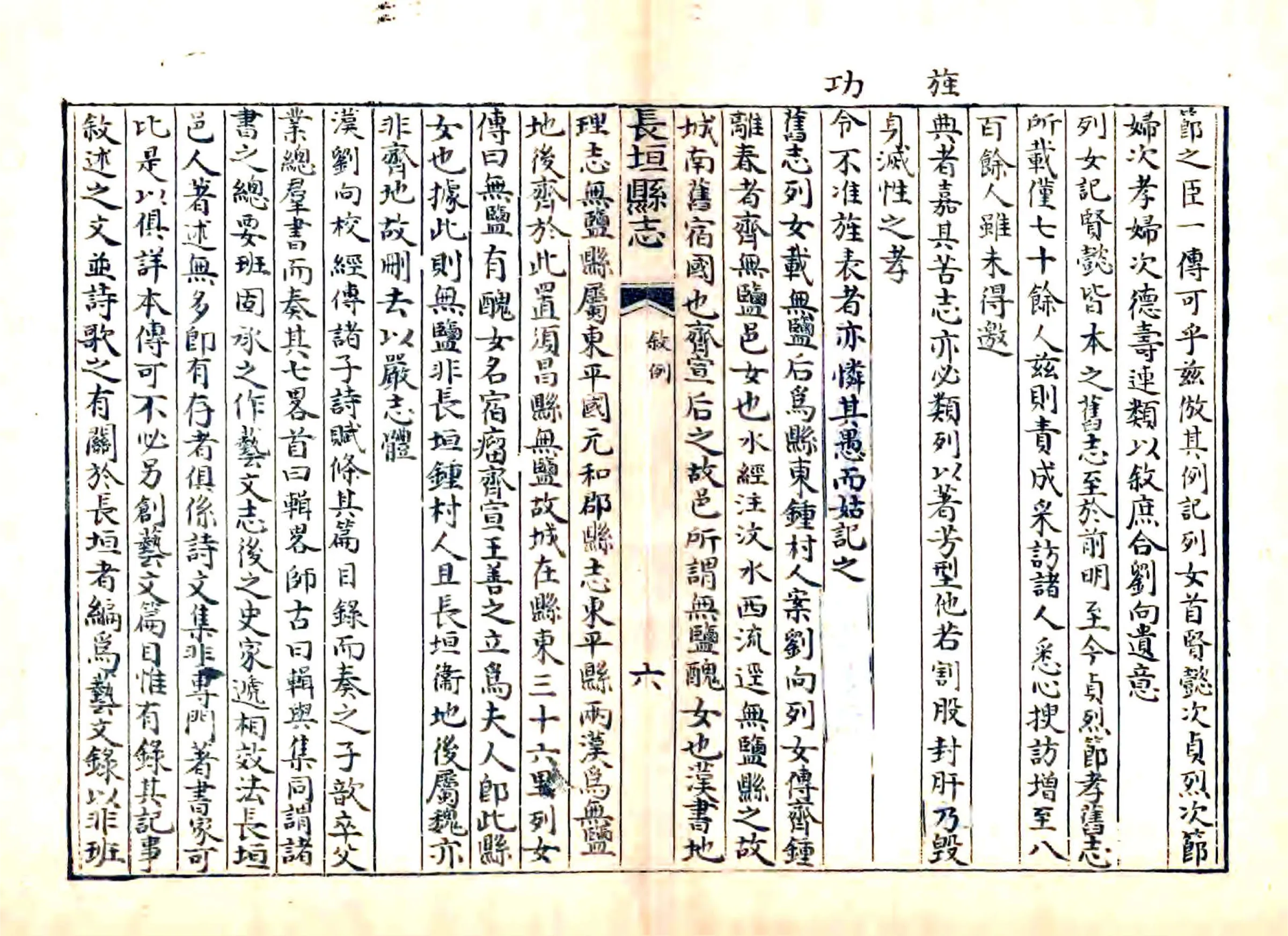 长垣县志（嘉庆 抄本） 在线预览第7页
