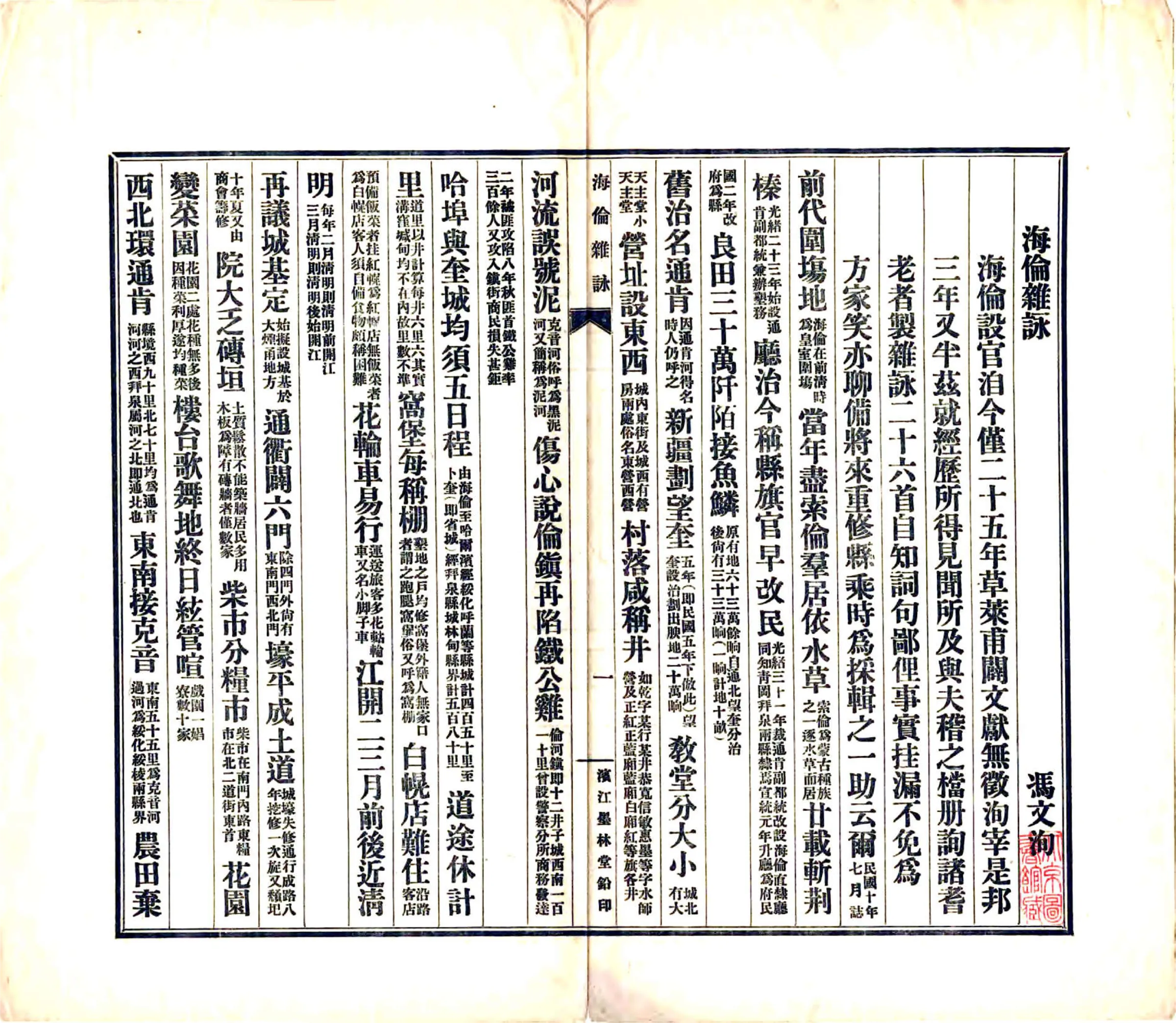 海伦杂咏（民国） 在线预览第2页