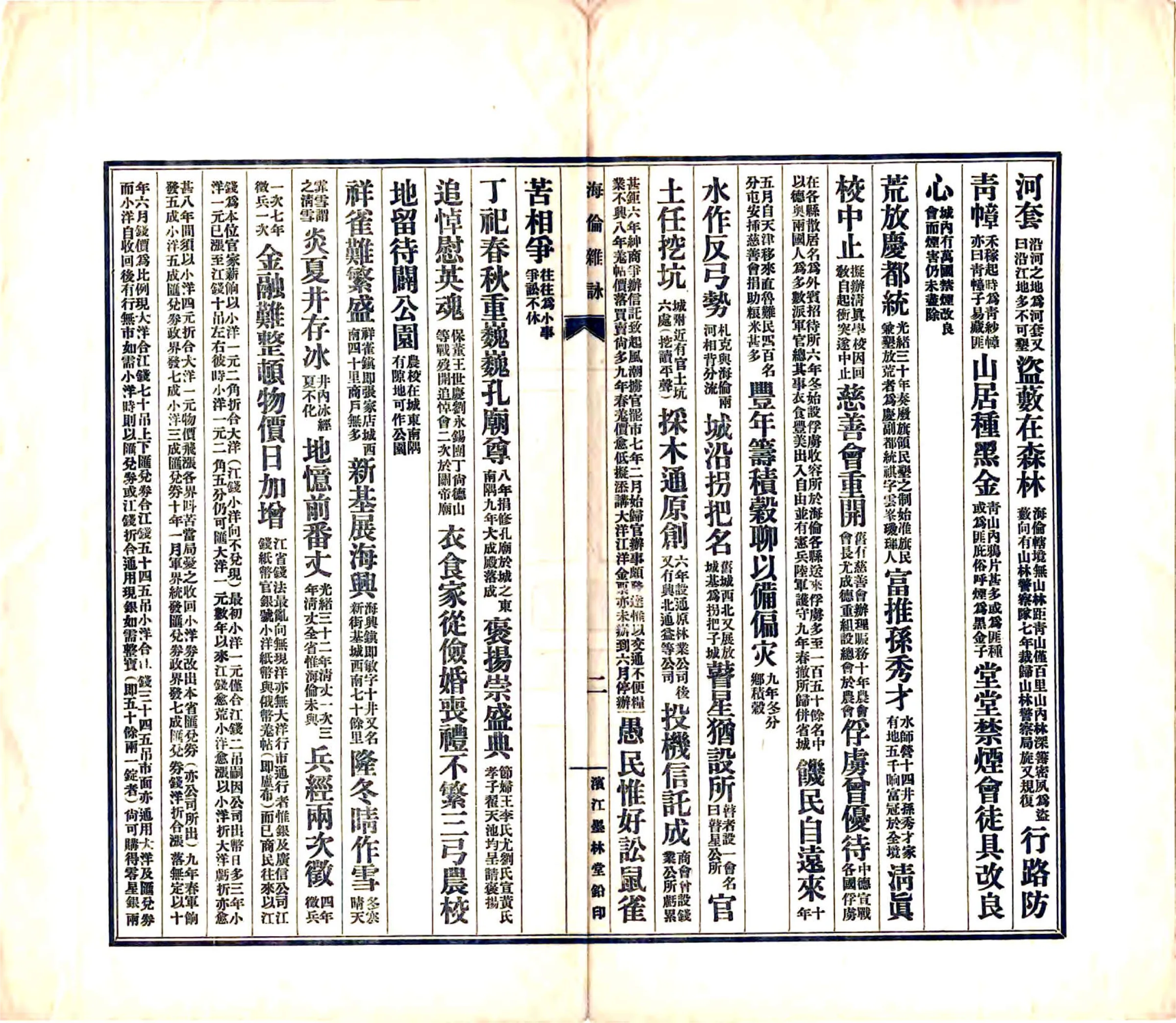 海伦杂咏（民国） 在线预览第3页