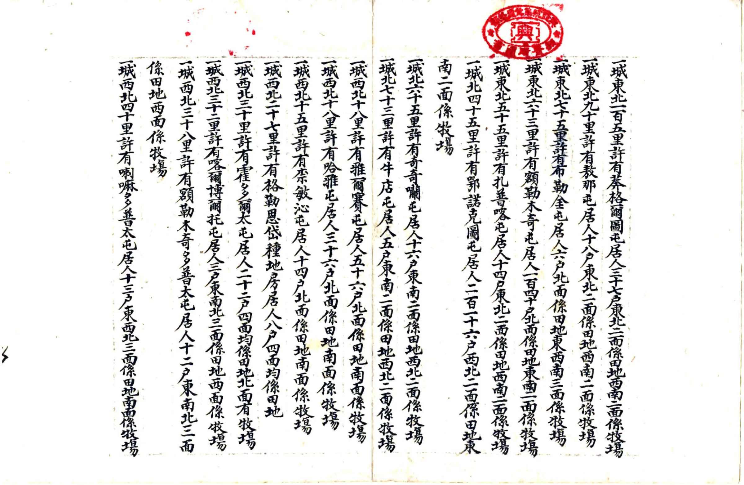 黑龙江全省四至地图全集（清末） 在线预览第6页