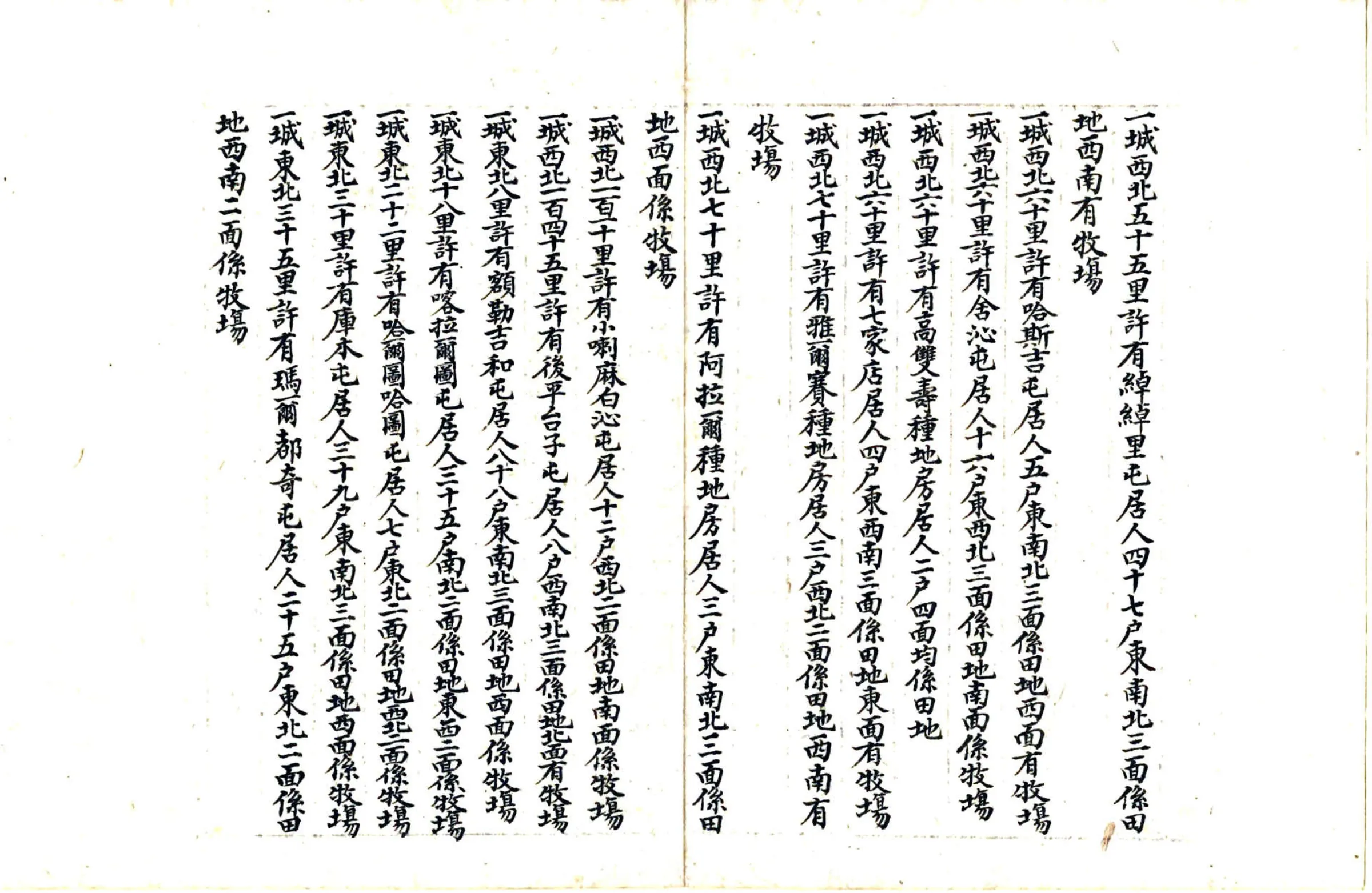 黑龙江全省四至地图全集（清末） 在线预览第8页