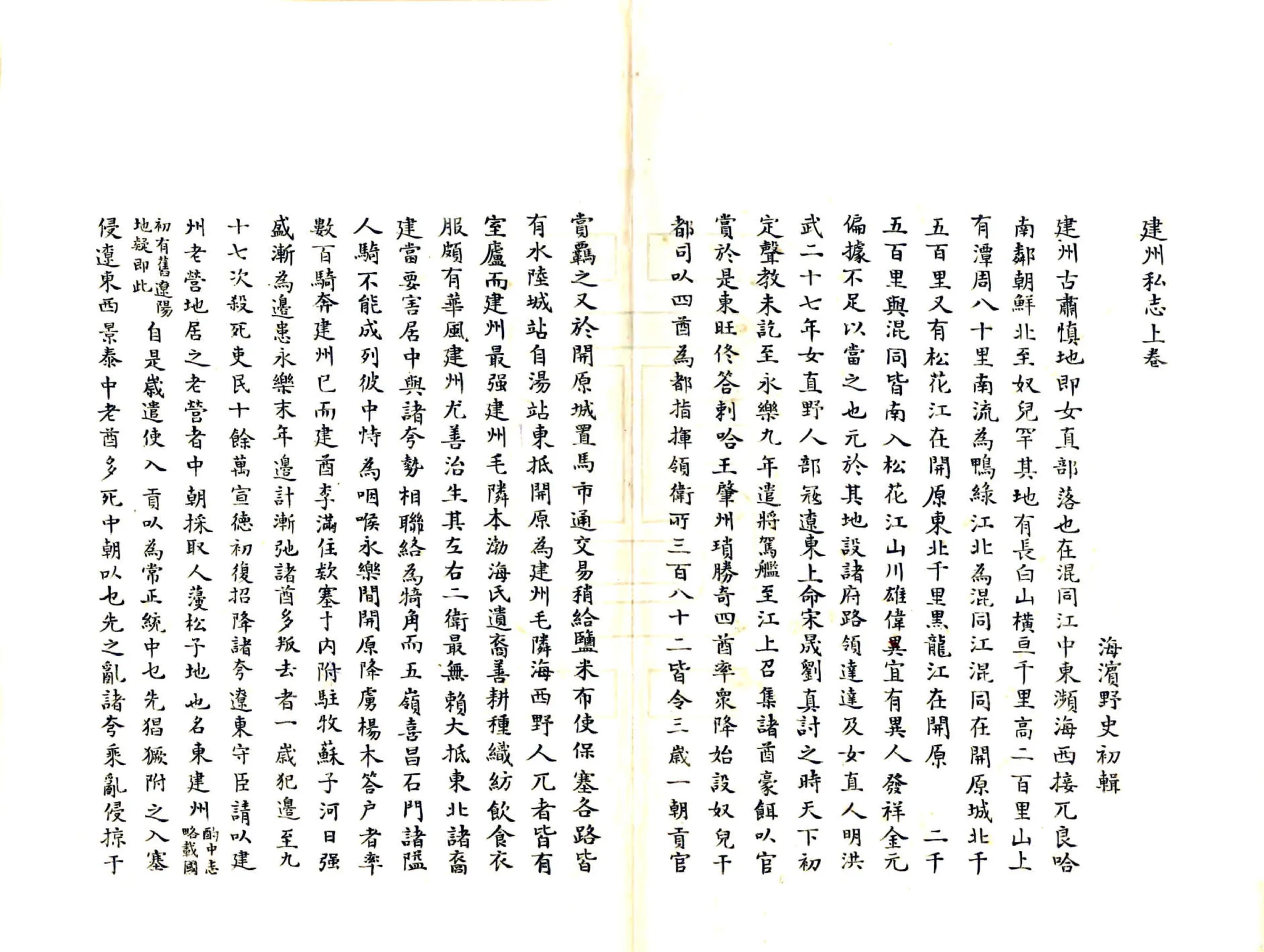 建州私志（民国） 在线预览第2页