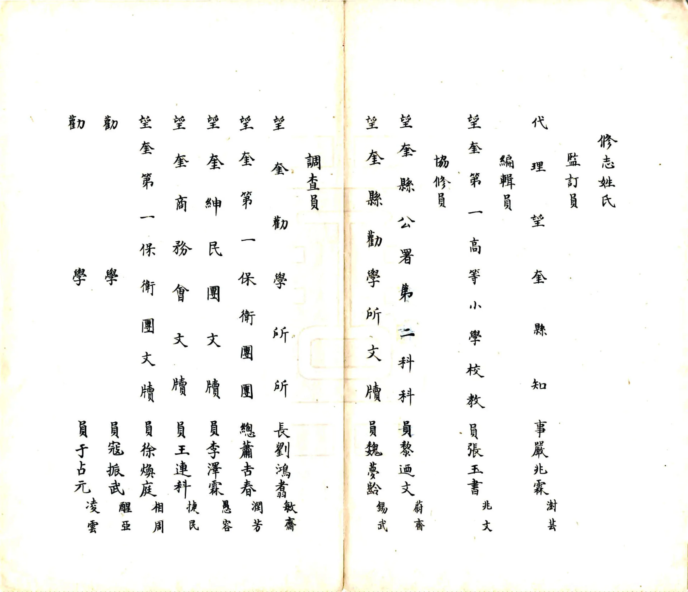 望奎县志（民国 抄本） 在线预览第7页