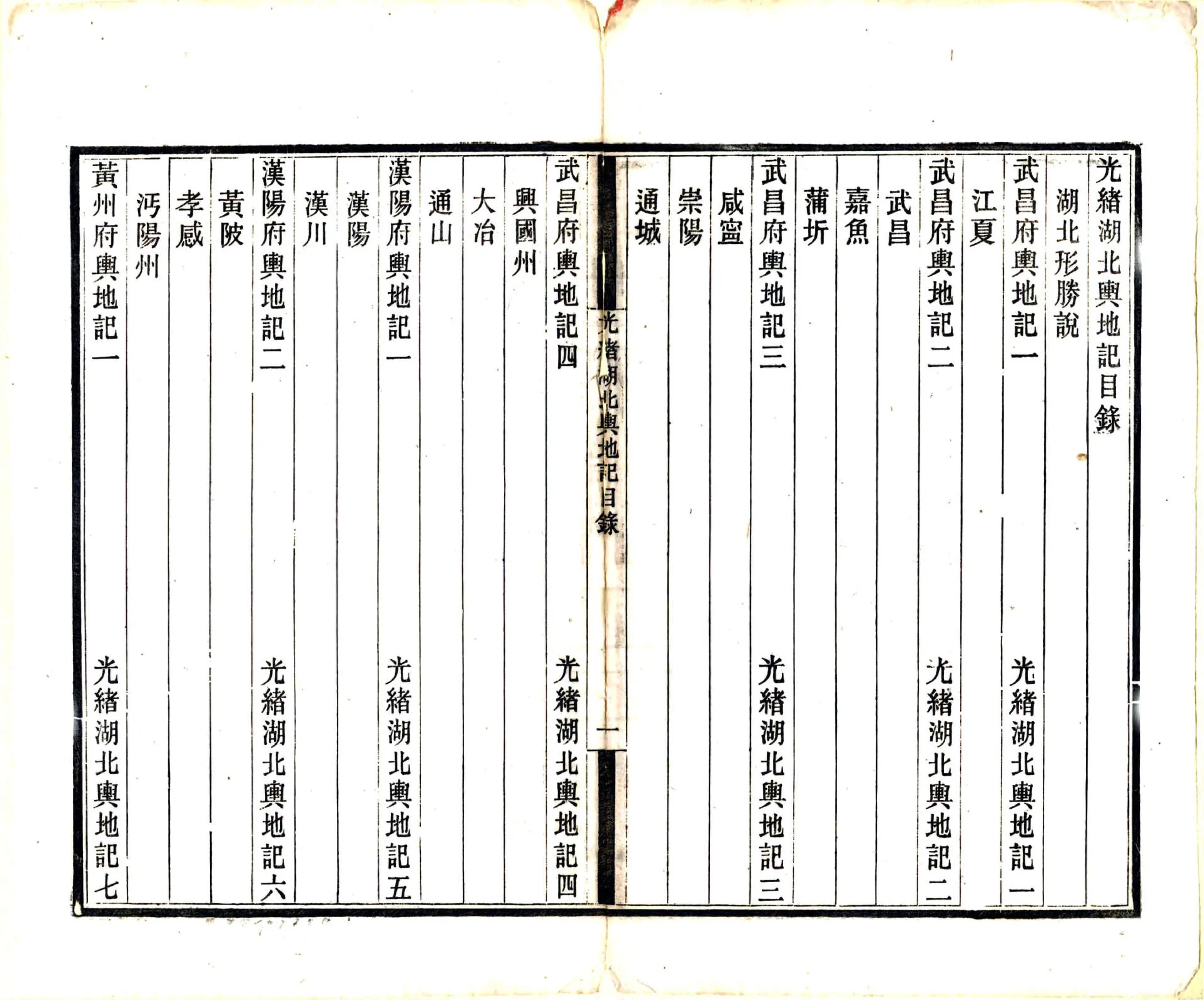 光绪湖北舆地记 在线预览第3页