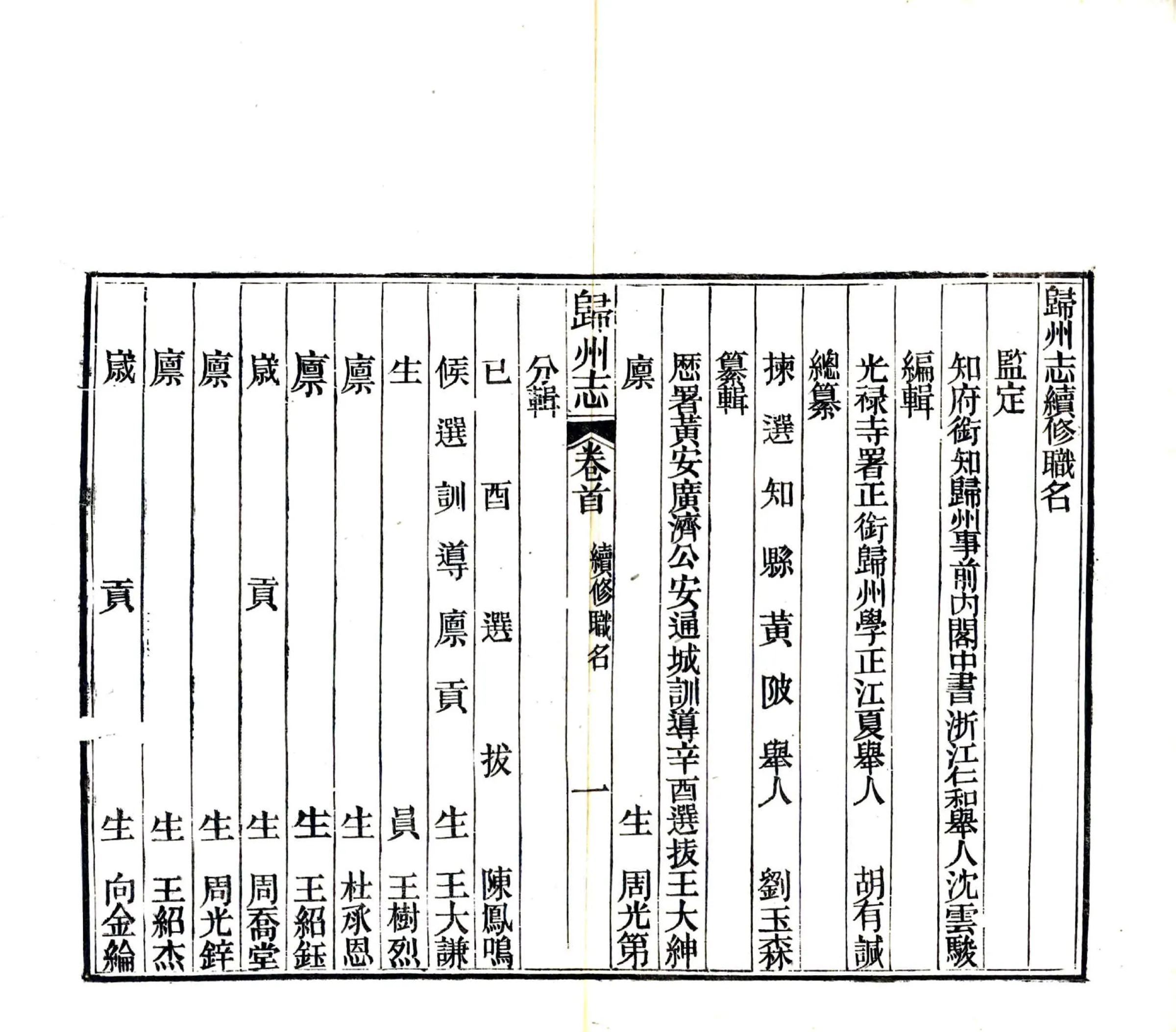 归州志（光绪） 在线预览第8页