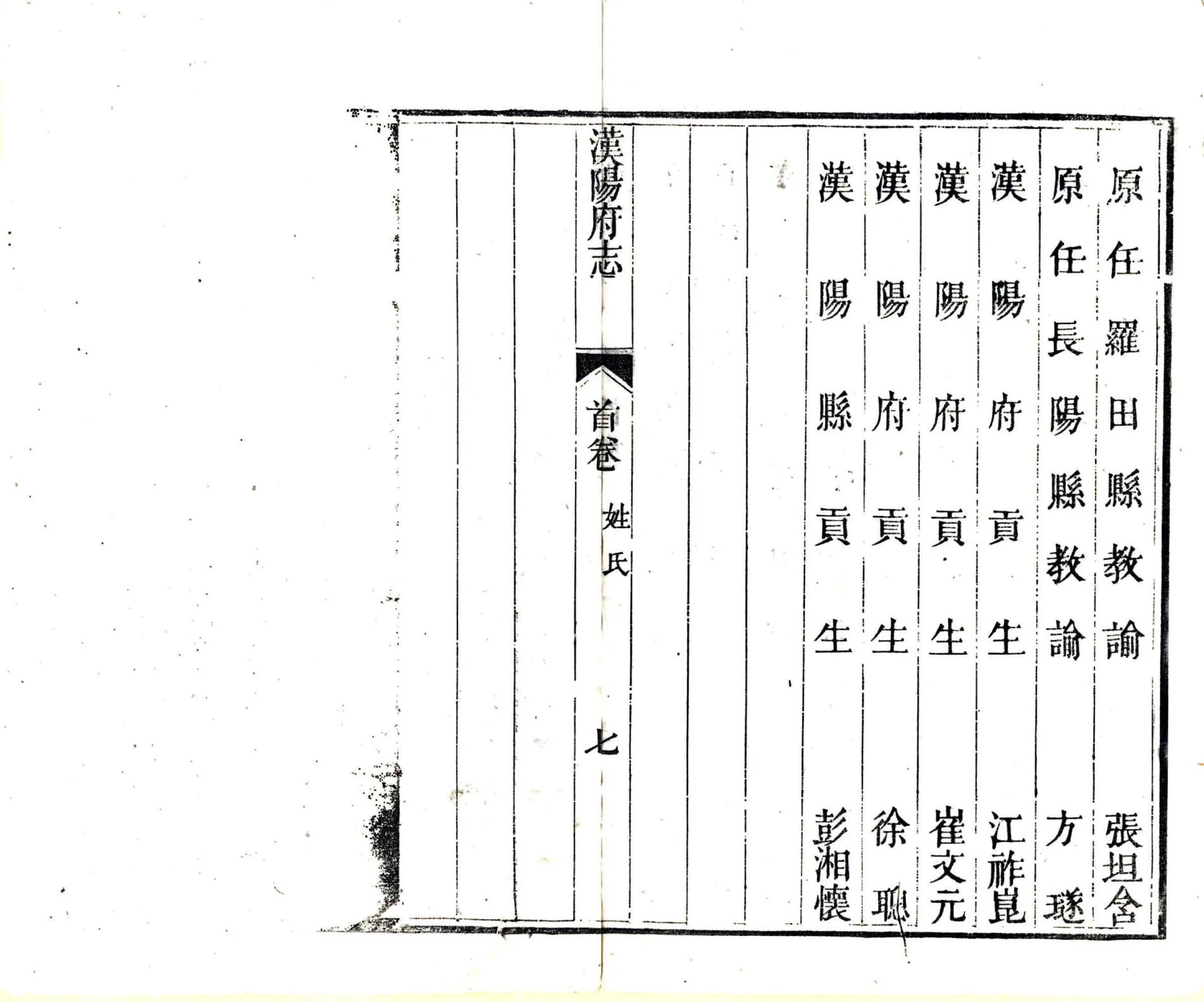 汉阳府志（乾隆） 在线预览第8页