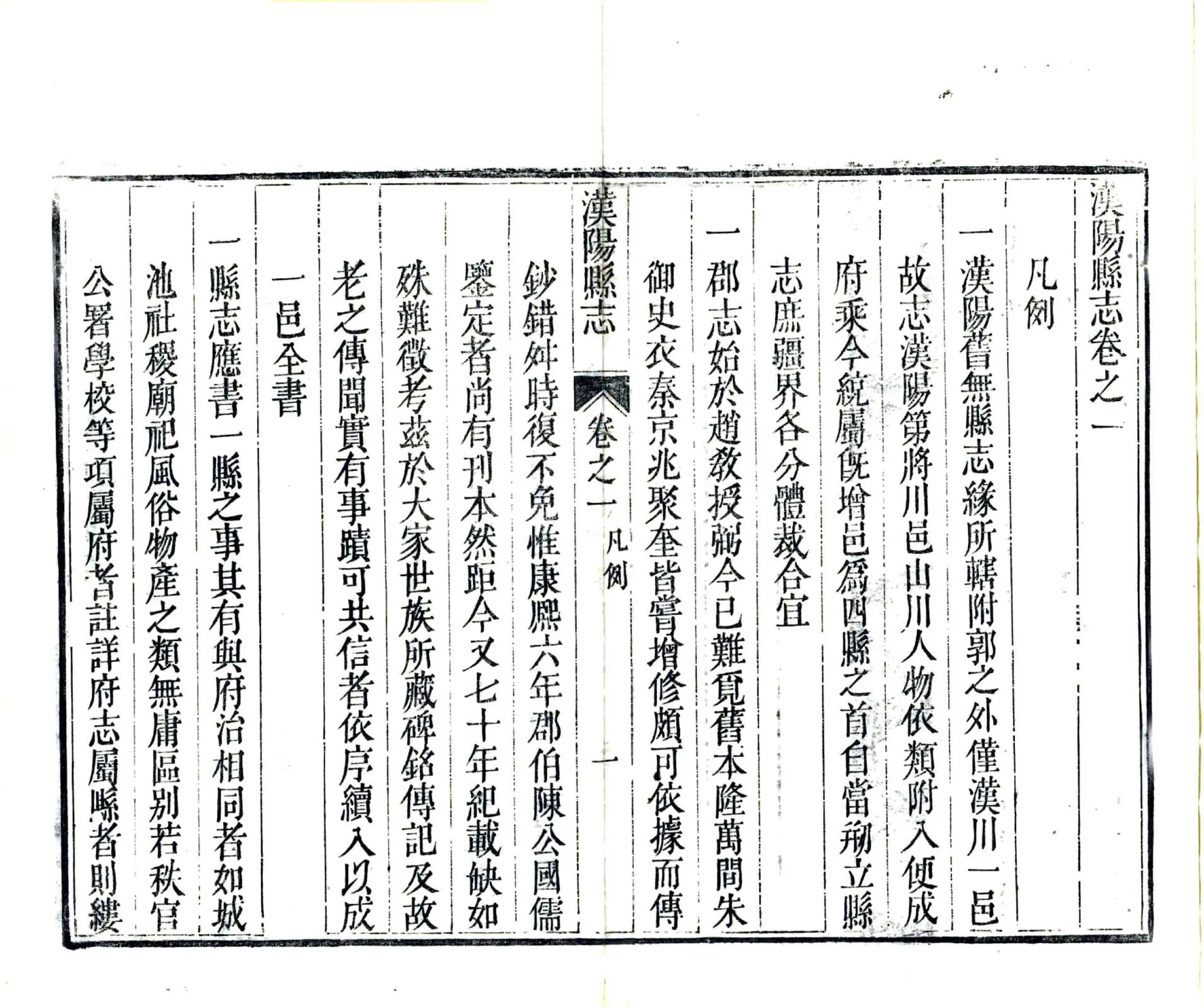 汉阳县志（乾隆） 在线预览第6页