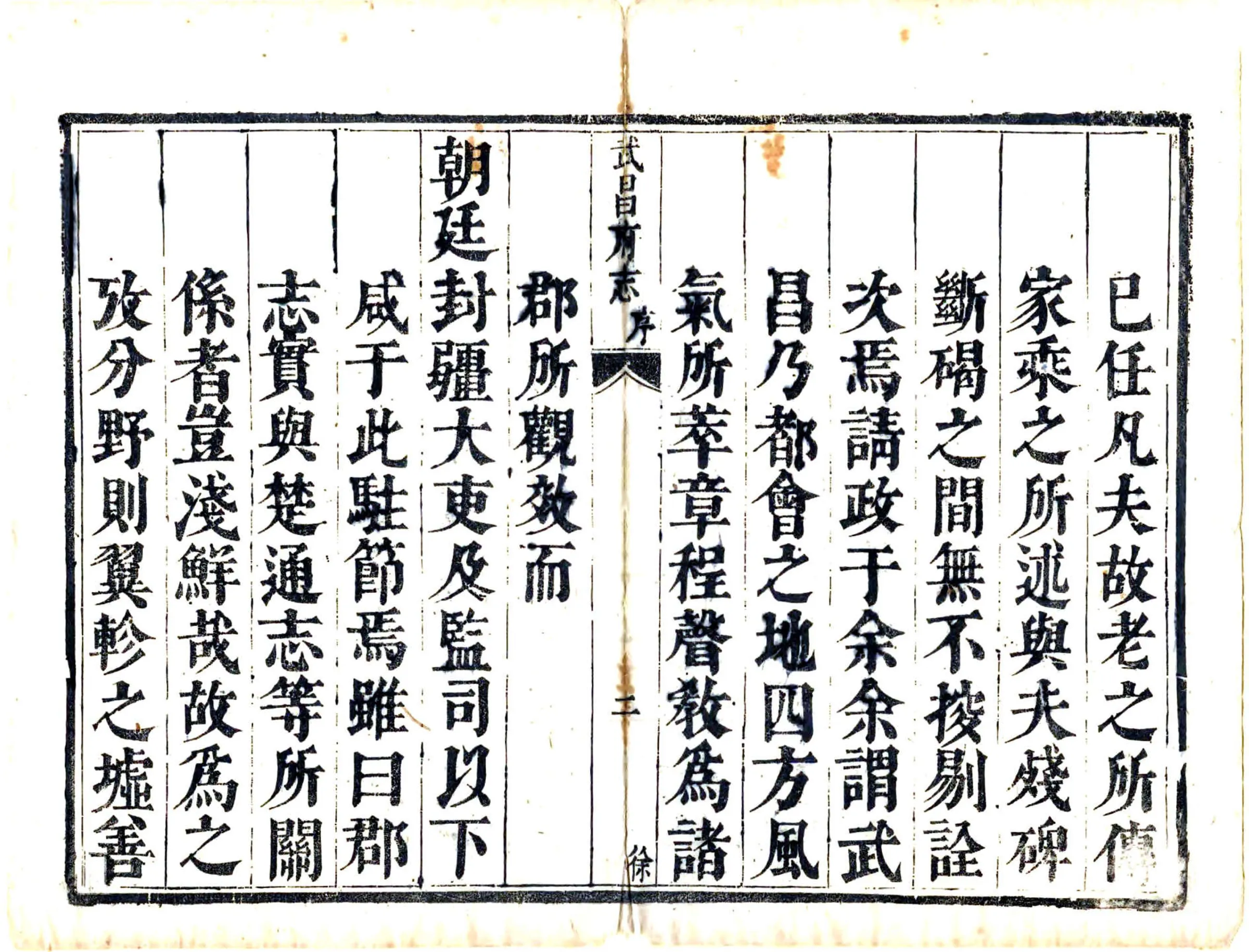 湖广武昌府志（康熙） 在线预览第3页