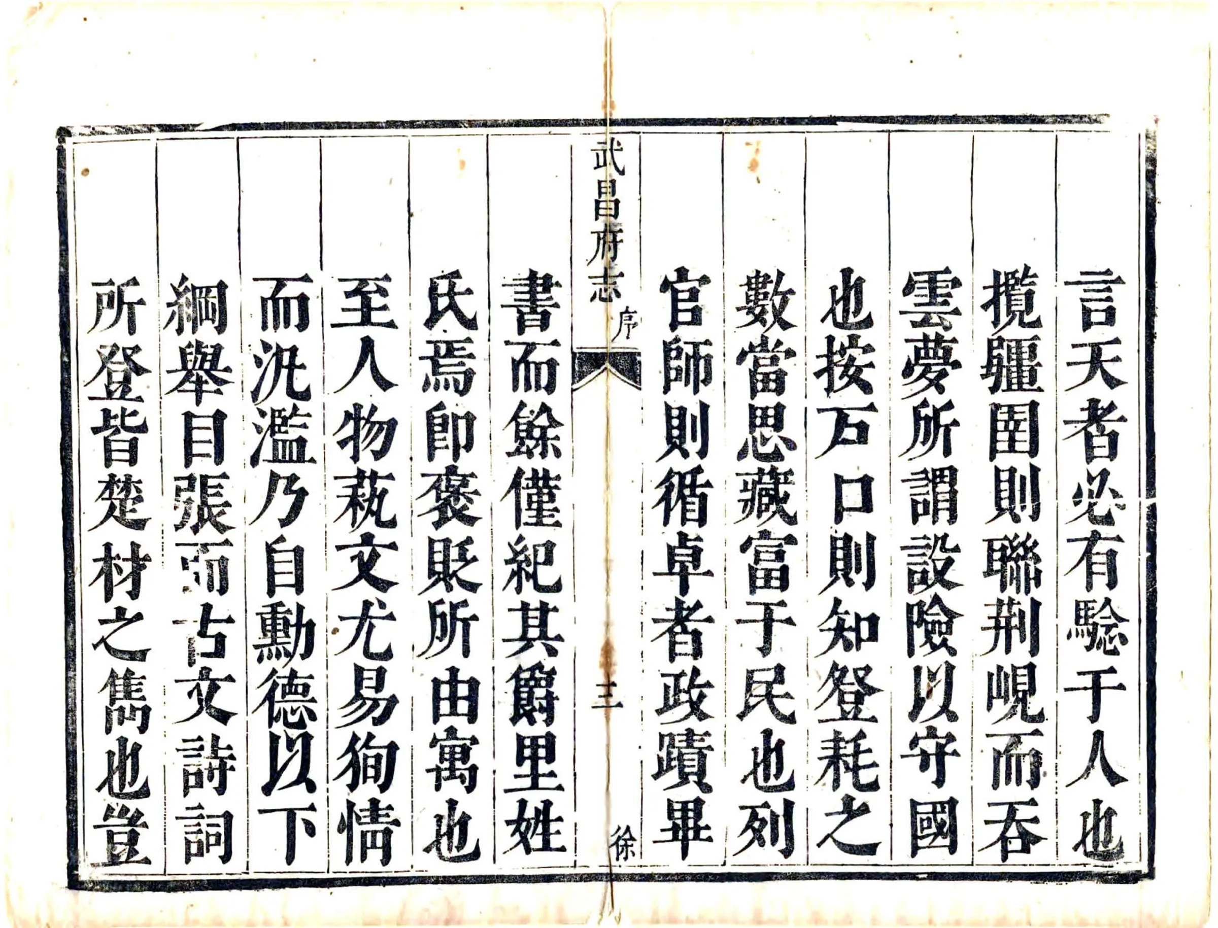 湖广武昌府志（康熙） 在线预览第4页
