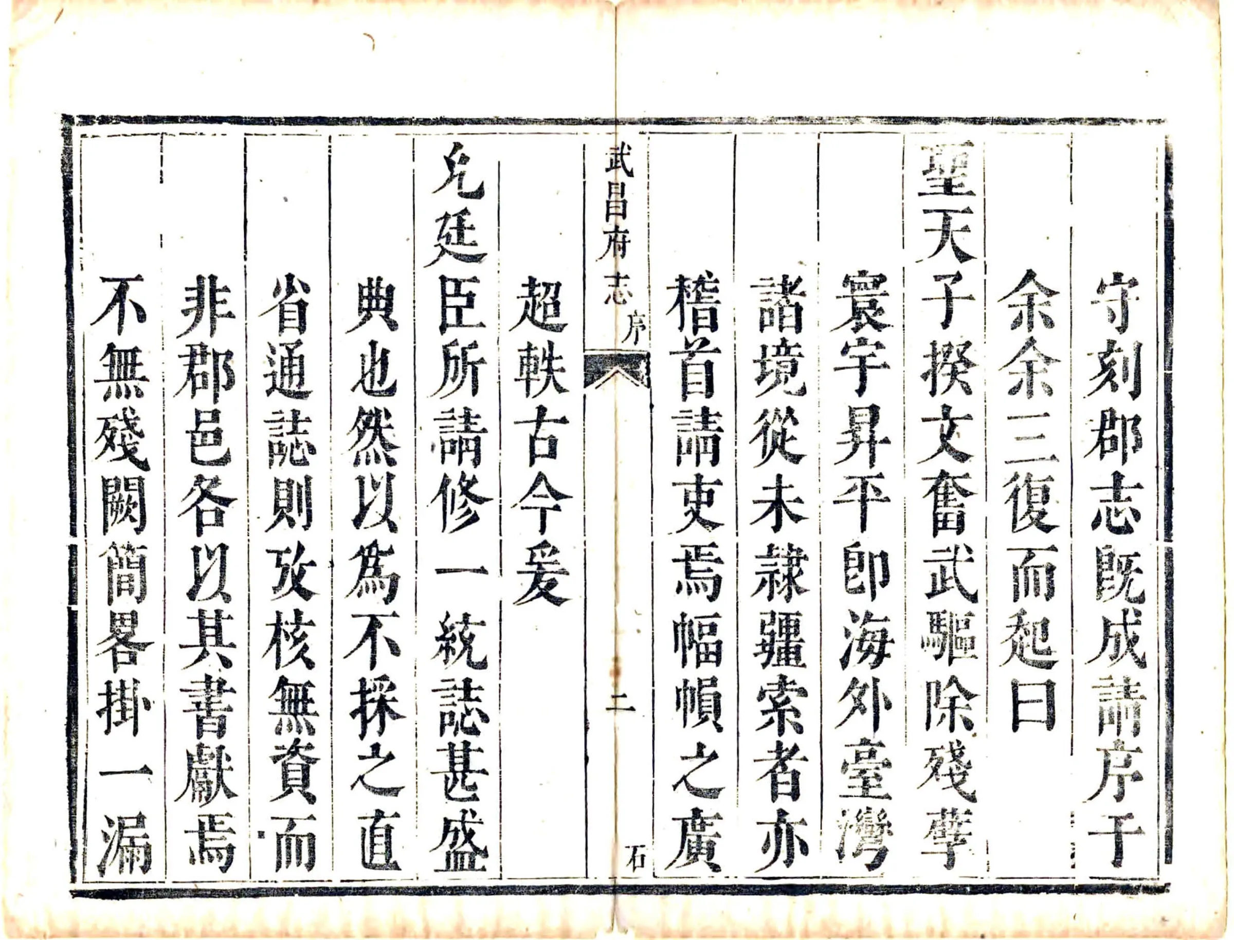 湖广武昌府志（康熙） 在线预览第8页