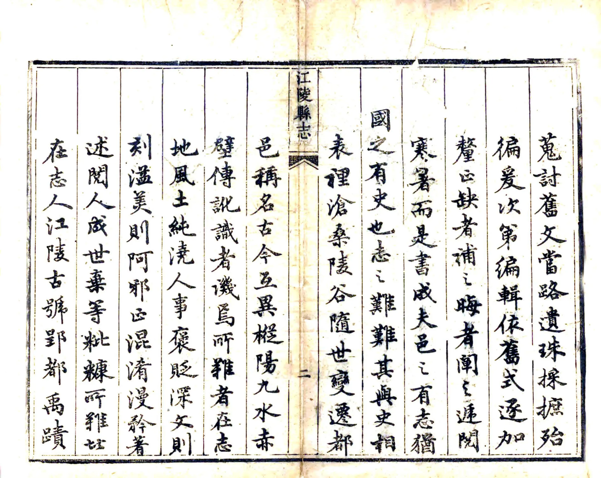 江陵县志（光绪） 在线预览第3页
