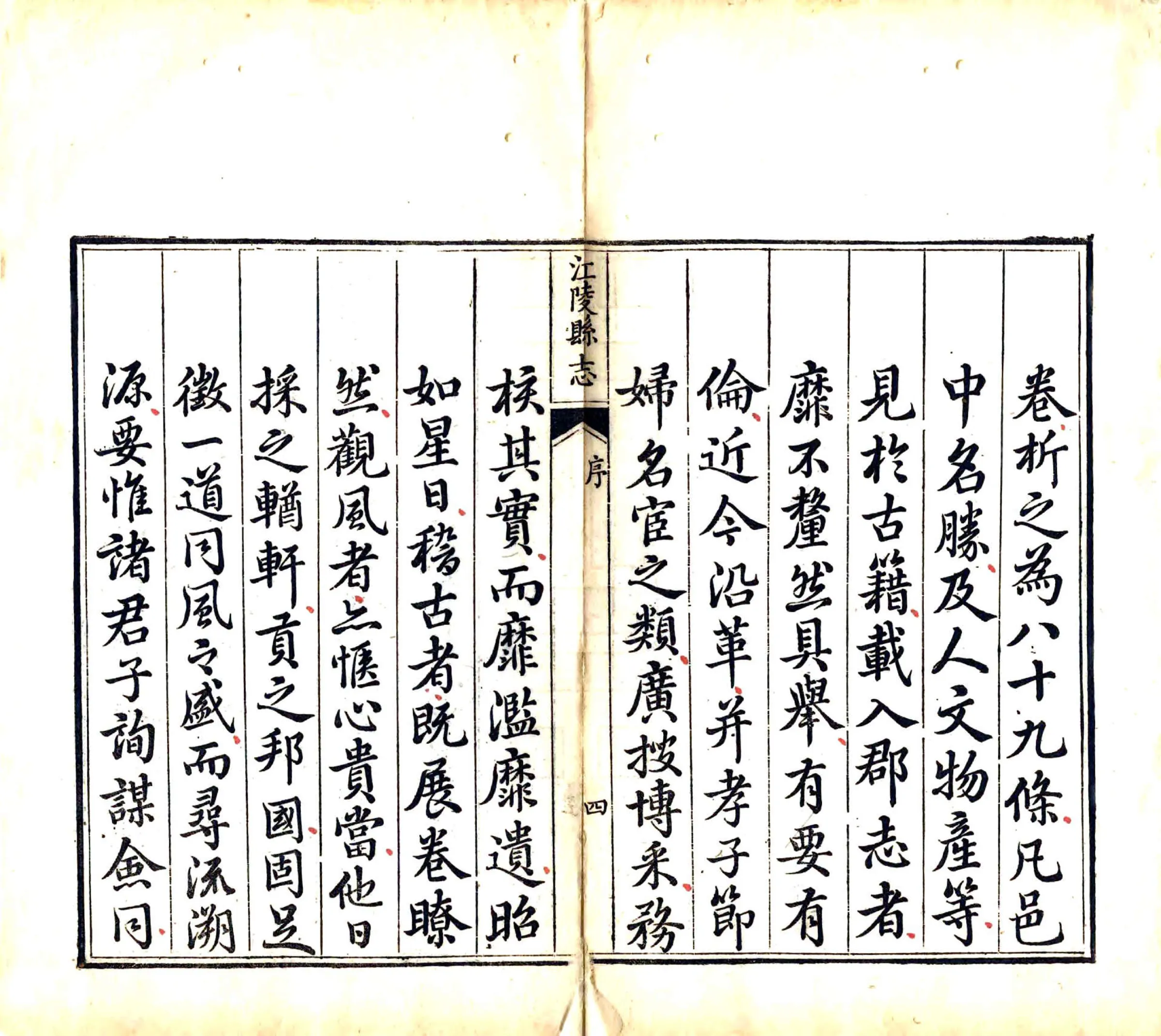江陵县志（乾隆） 在线预览第6页