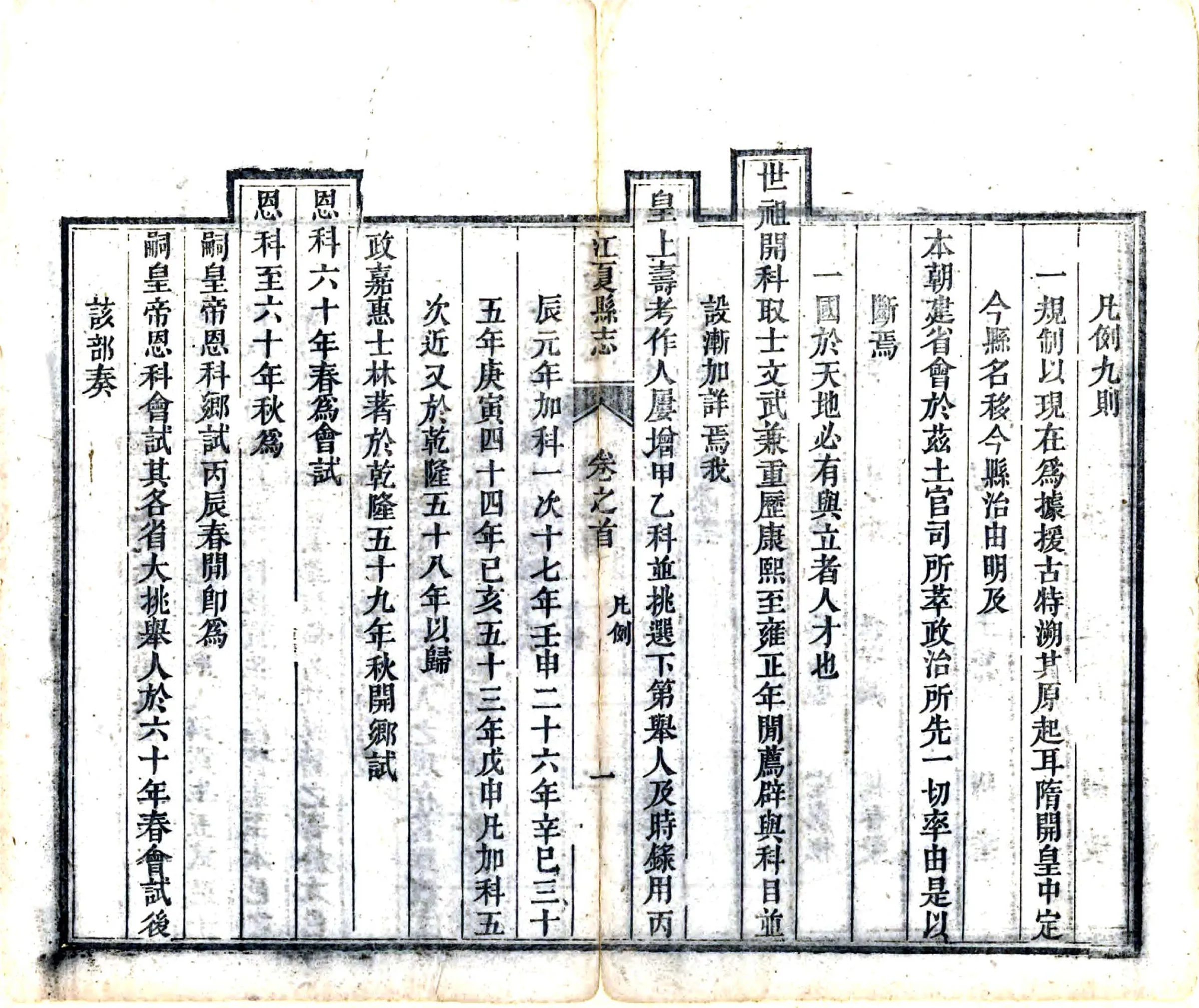 江夏县志（乾隆） 在线预览第5页