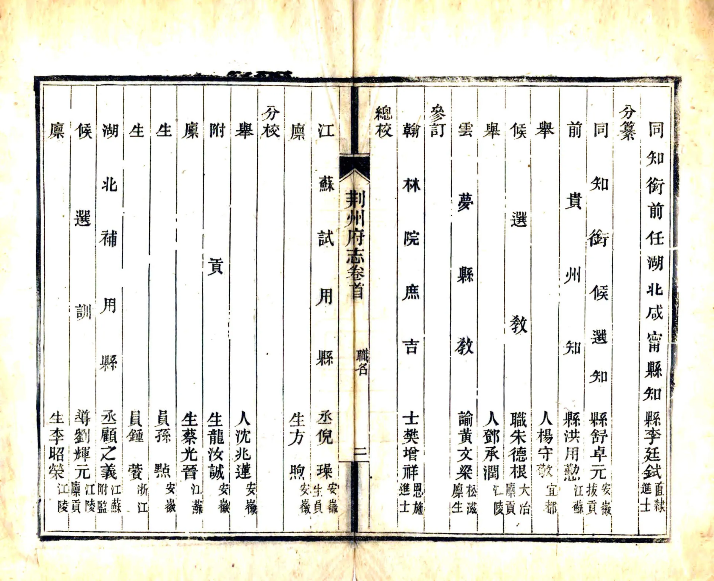 荆州府志（光绪） 在线预览第8页
