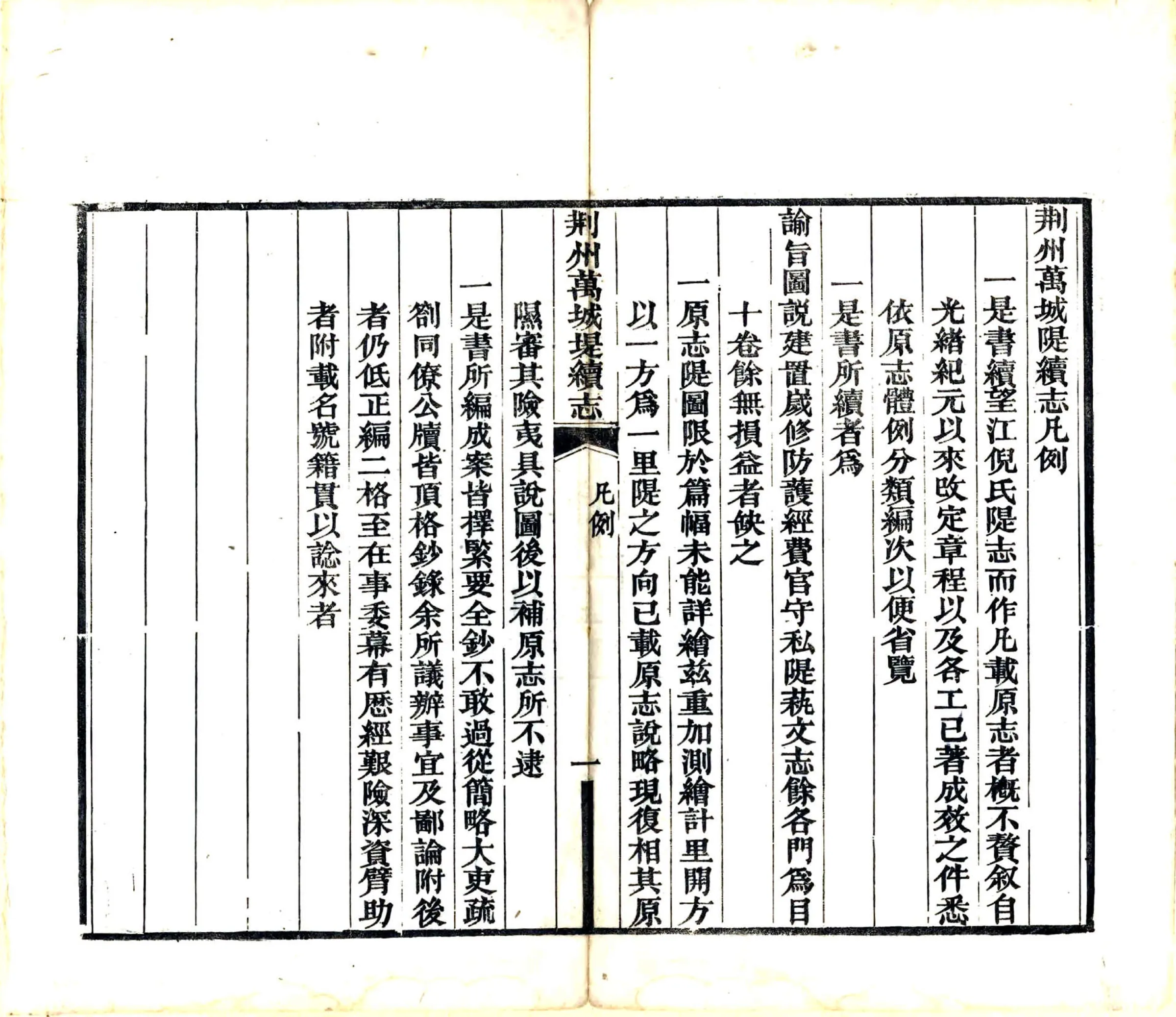 荆州万城堤续志（光绪） 在线预览第6页