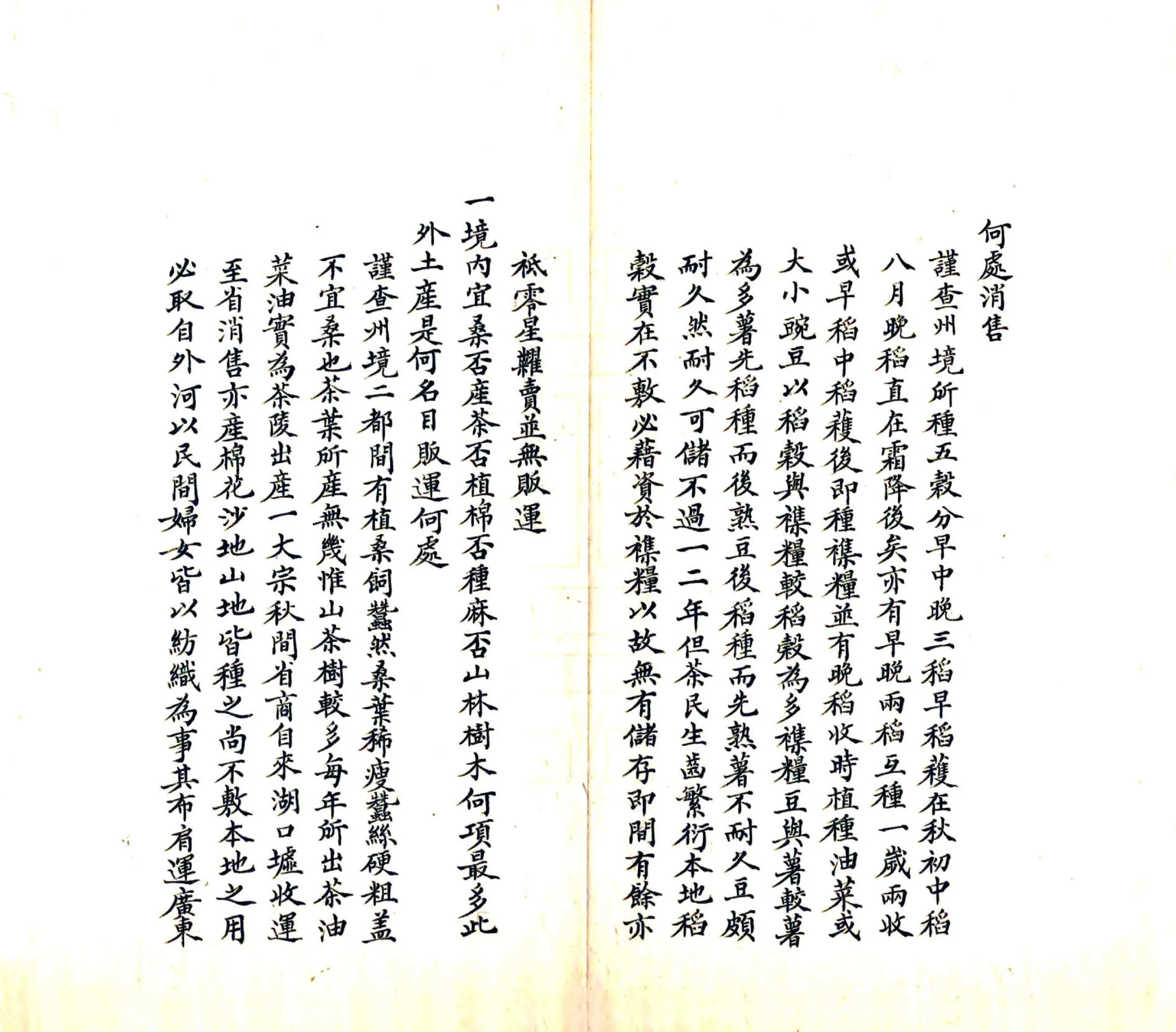 茶陵州呈报咨询事宜清册（光绪） 在线预览第8页
