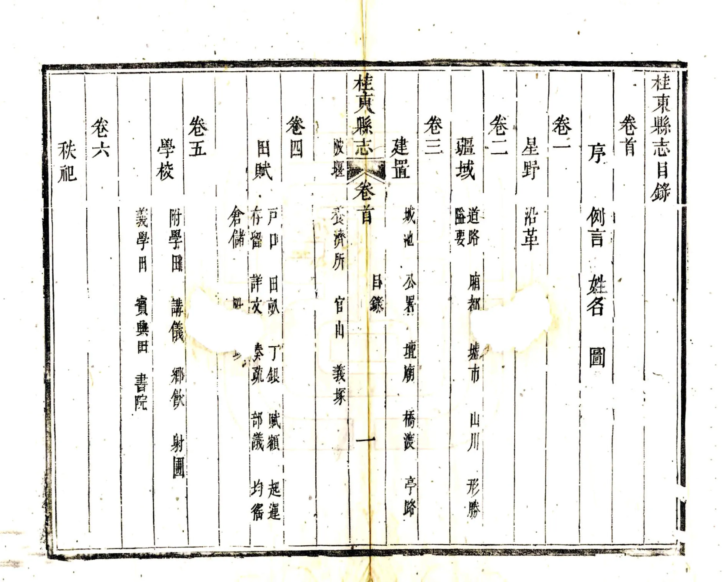 桂东县志（同治） 在线预览第5页