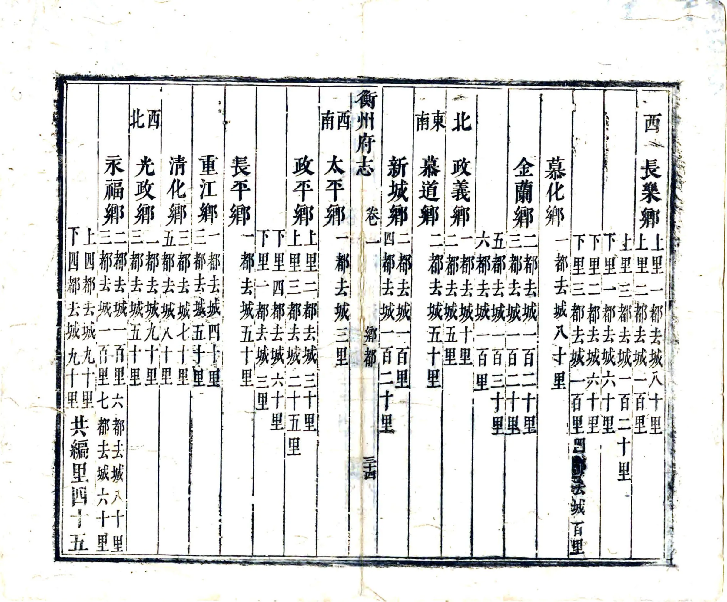 衡州府志（康熙） 在线预览第6页