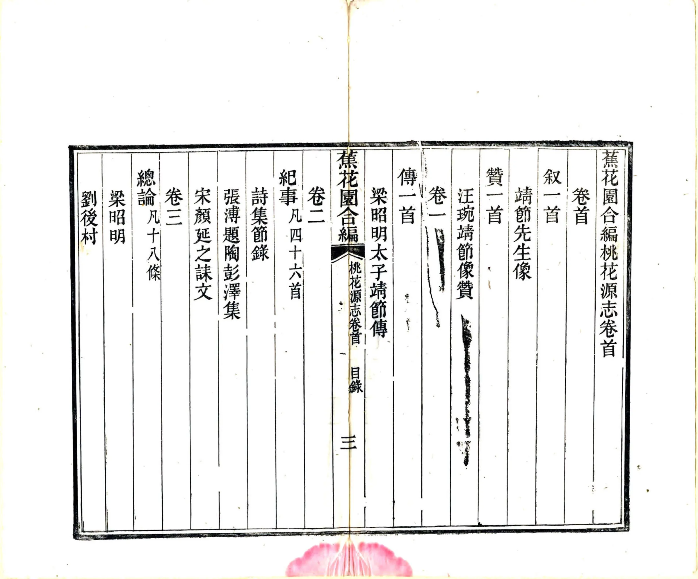 蕉花园合编桃花源志（光绪） 在线预览第6页