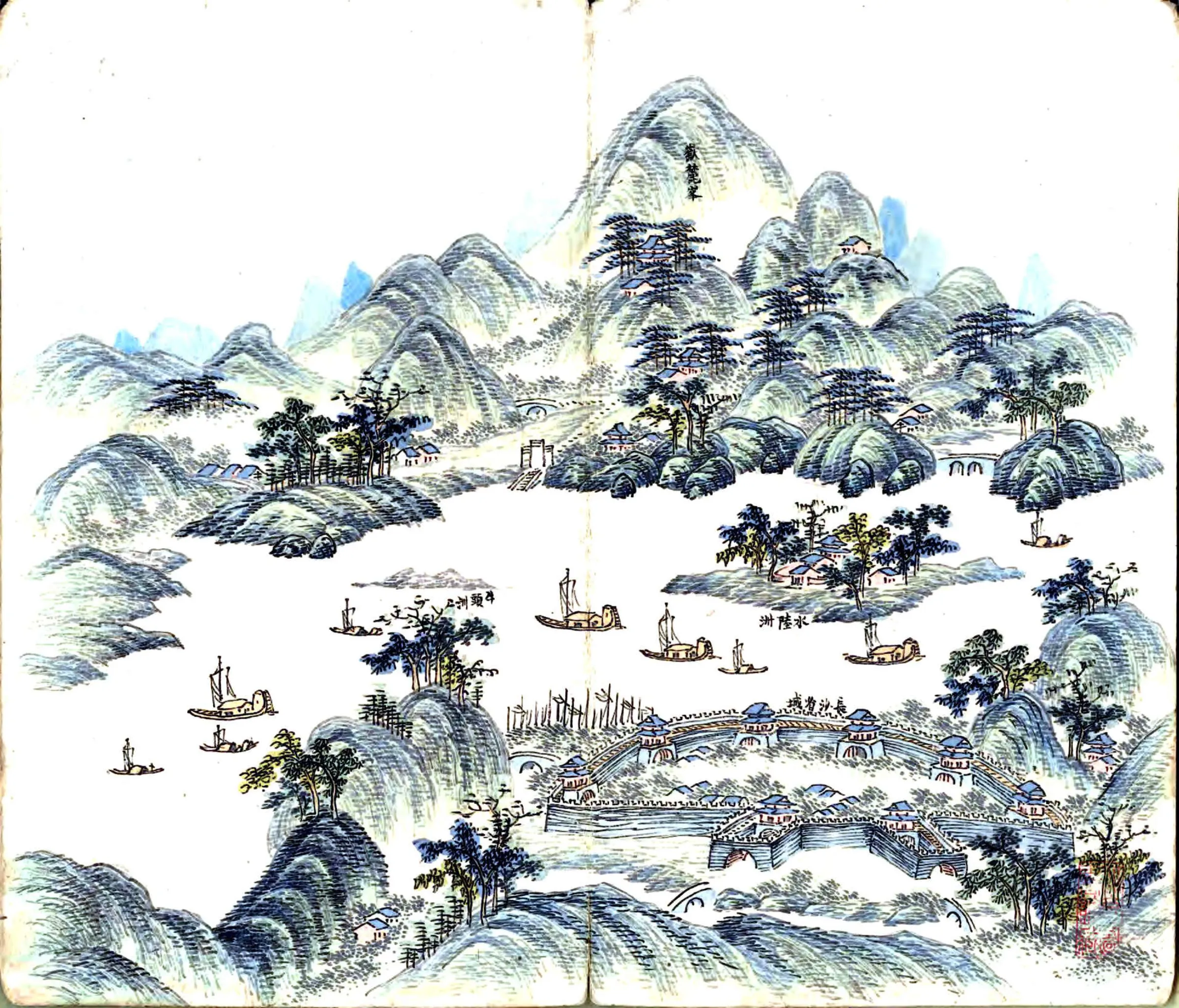 南岳全图（清末） 在线预览第2页