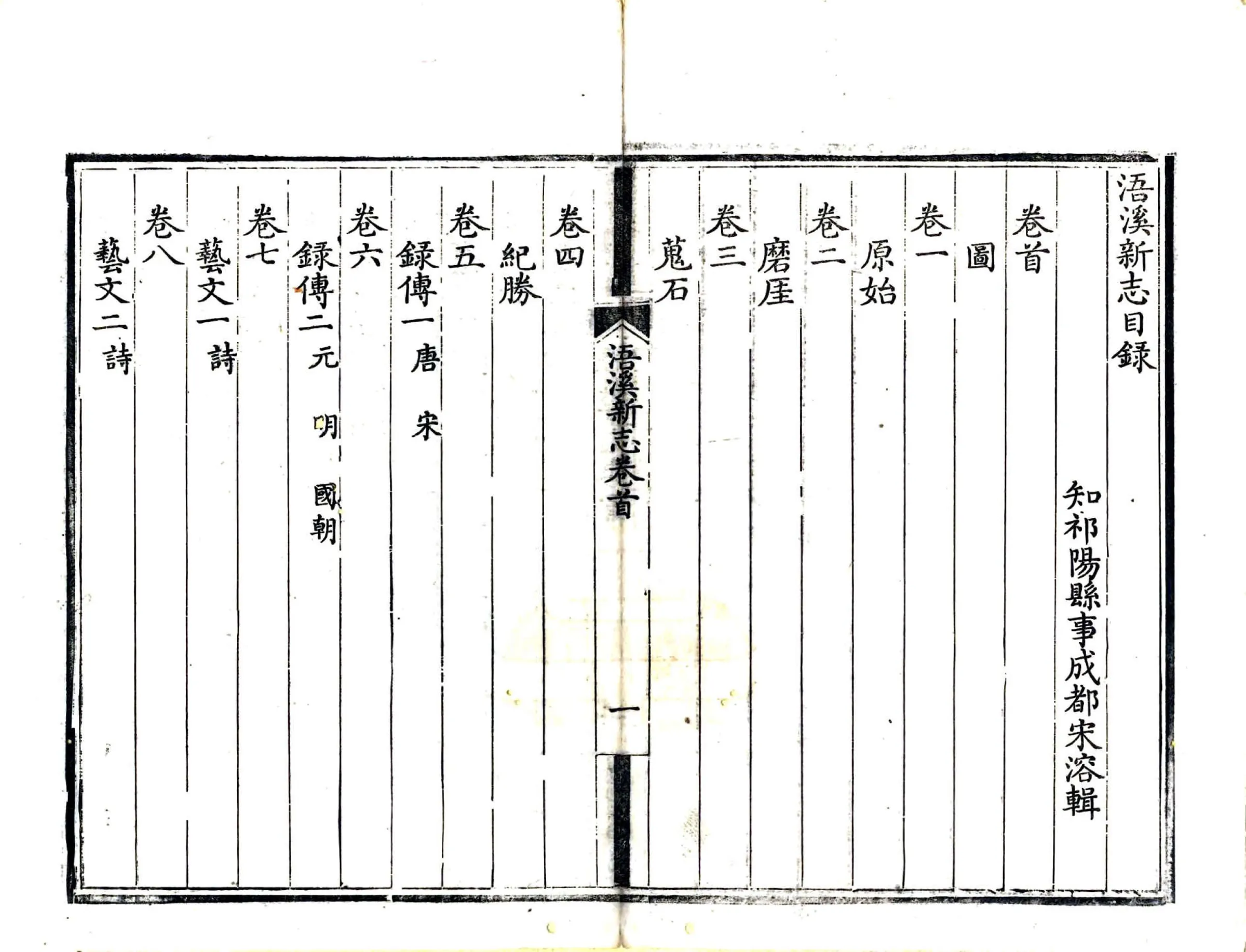 浯溪新志（乾隆） 在线预览第7页