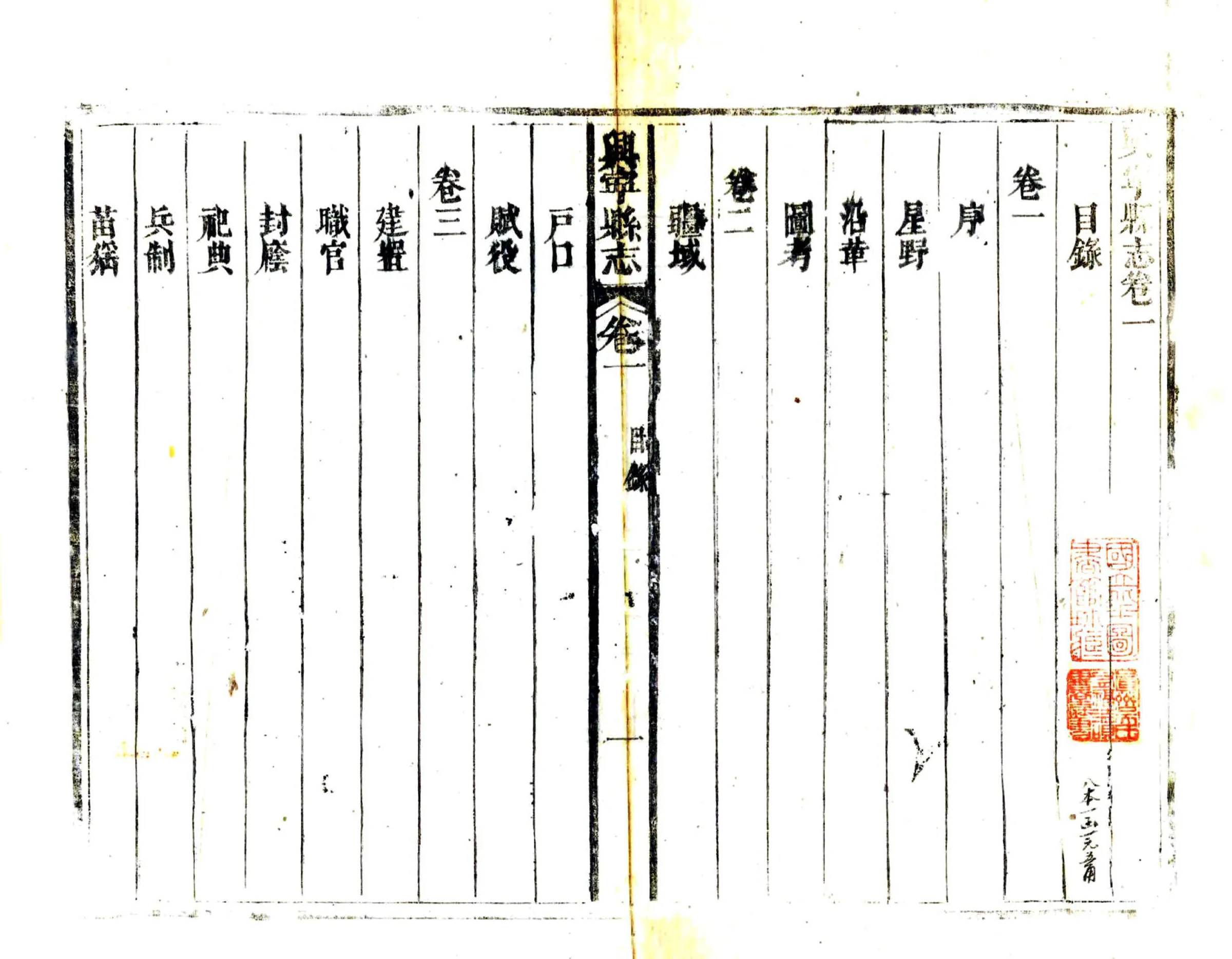 兴宁县志（道光） 在线预览第2页