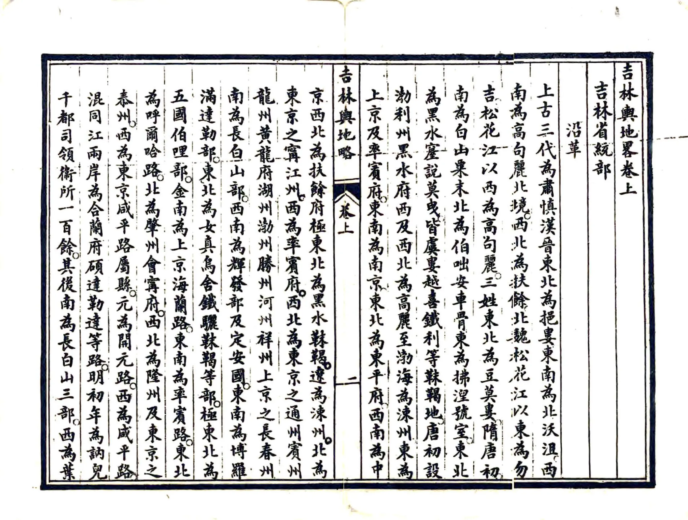 吉林舆地略（光绪） 在线预览第5页