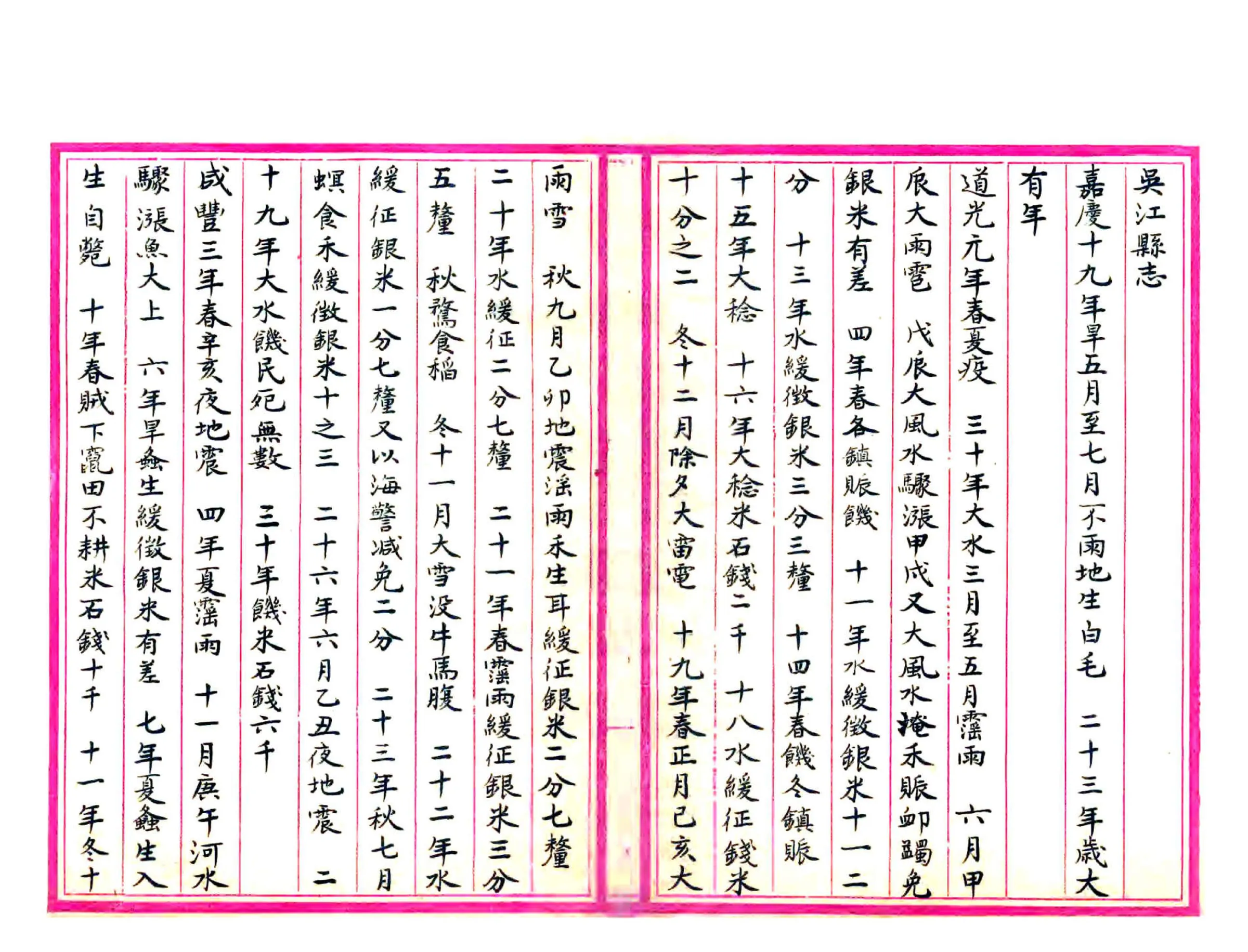宝山吴江县志摘抄（民国） 在线预览第7页