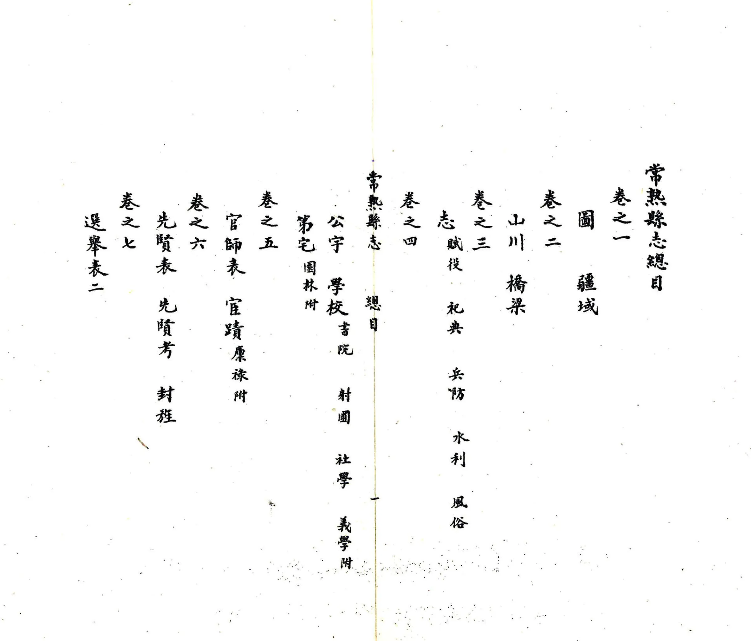 常熟县志（崇祯） 在线预览第2页