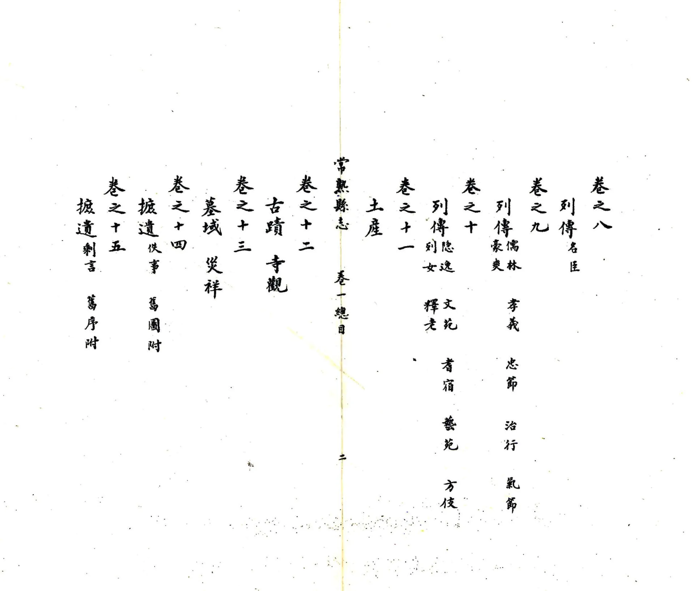 常熟县志（崇祯） 在线预览第3页