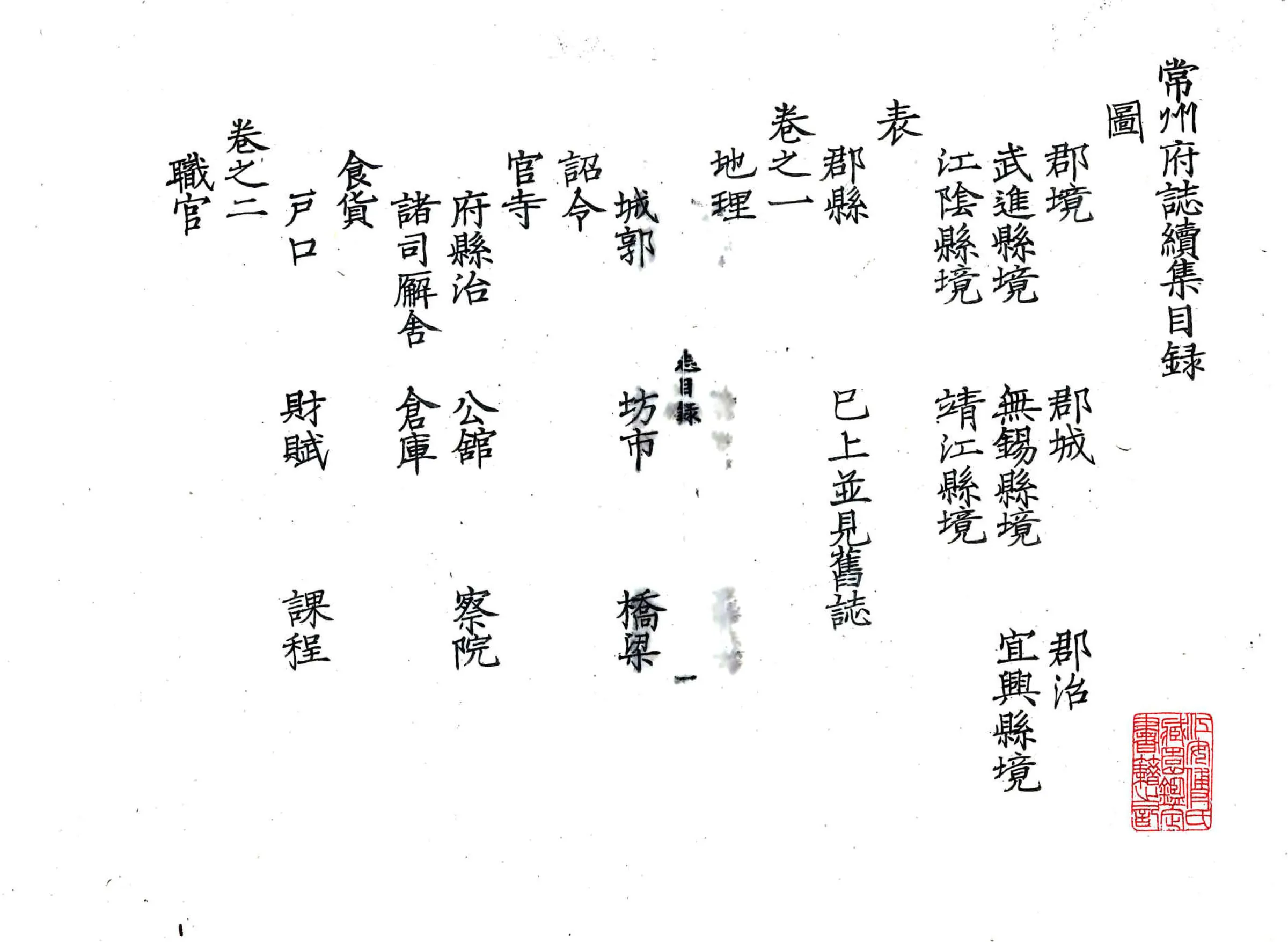 常州府志续集（正德） 在线预览第5页