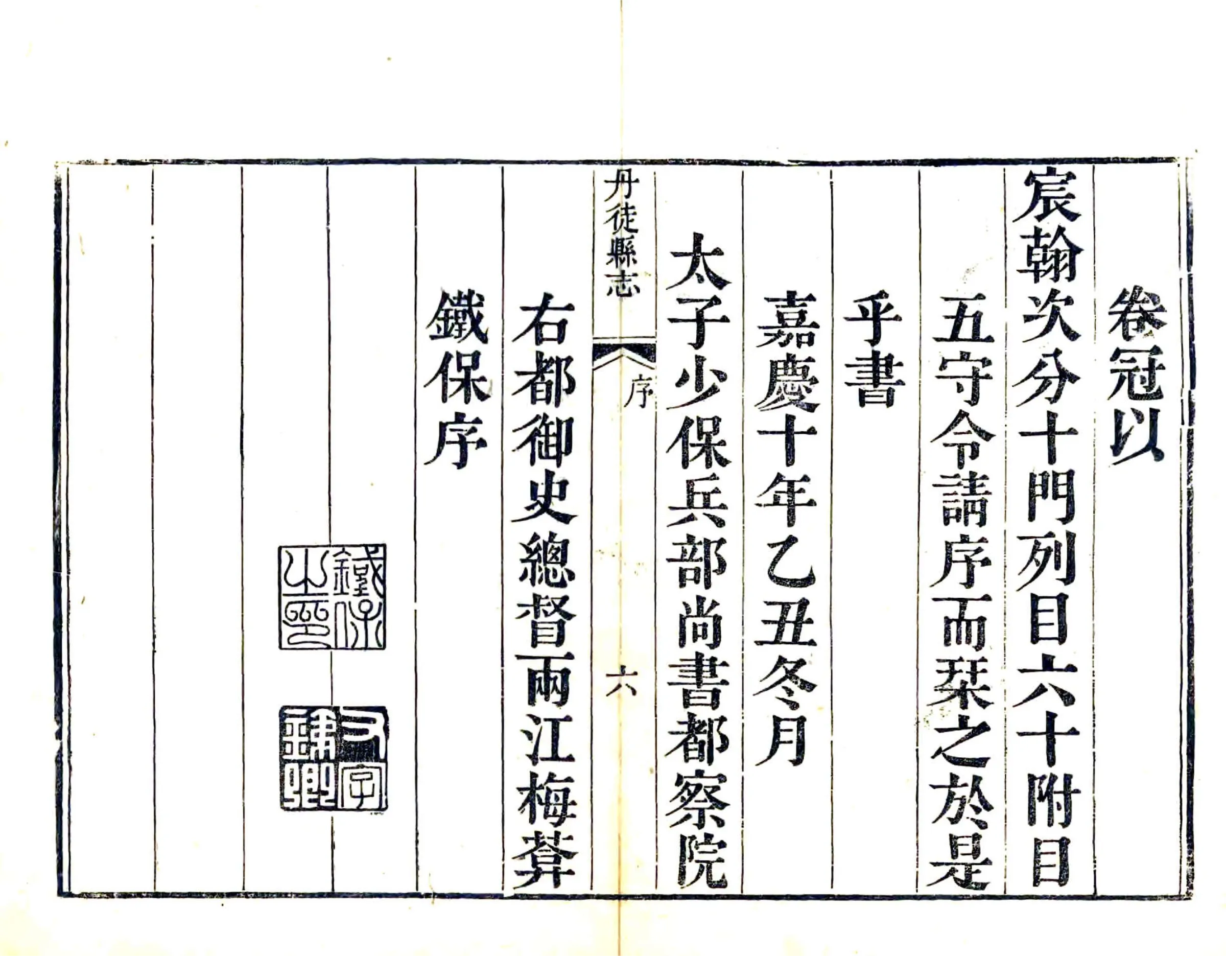 丹徒县志（嘉庆） 在线预览第6页