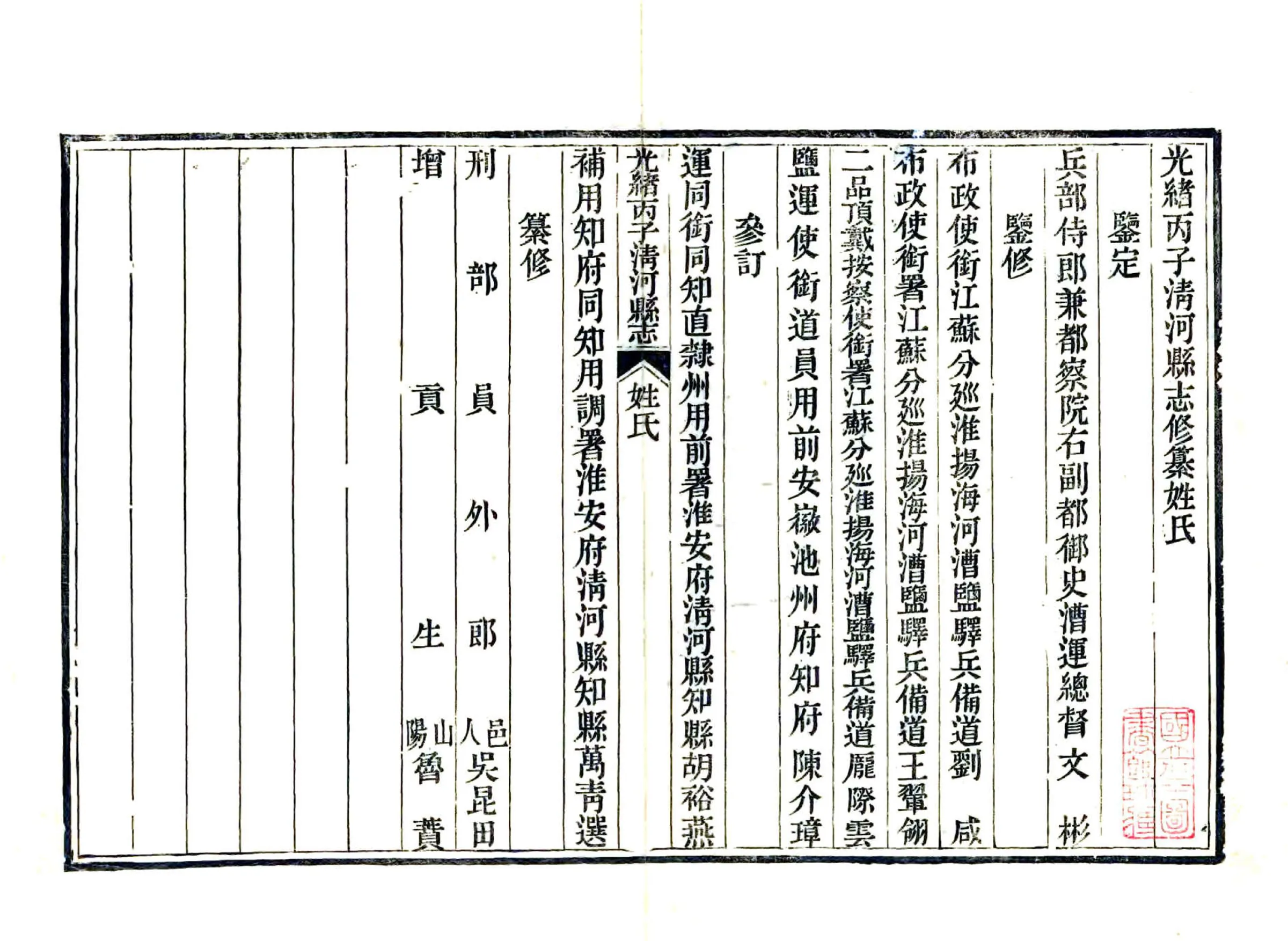 光绪丙子清河县志（光绪） 在线预览第3页