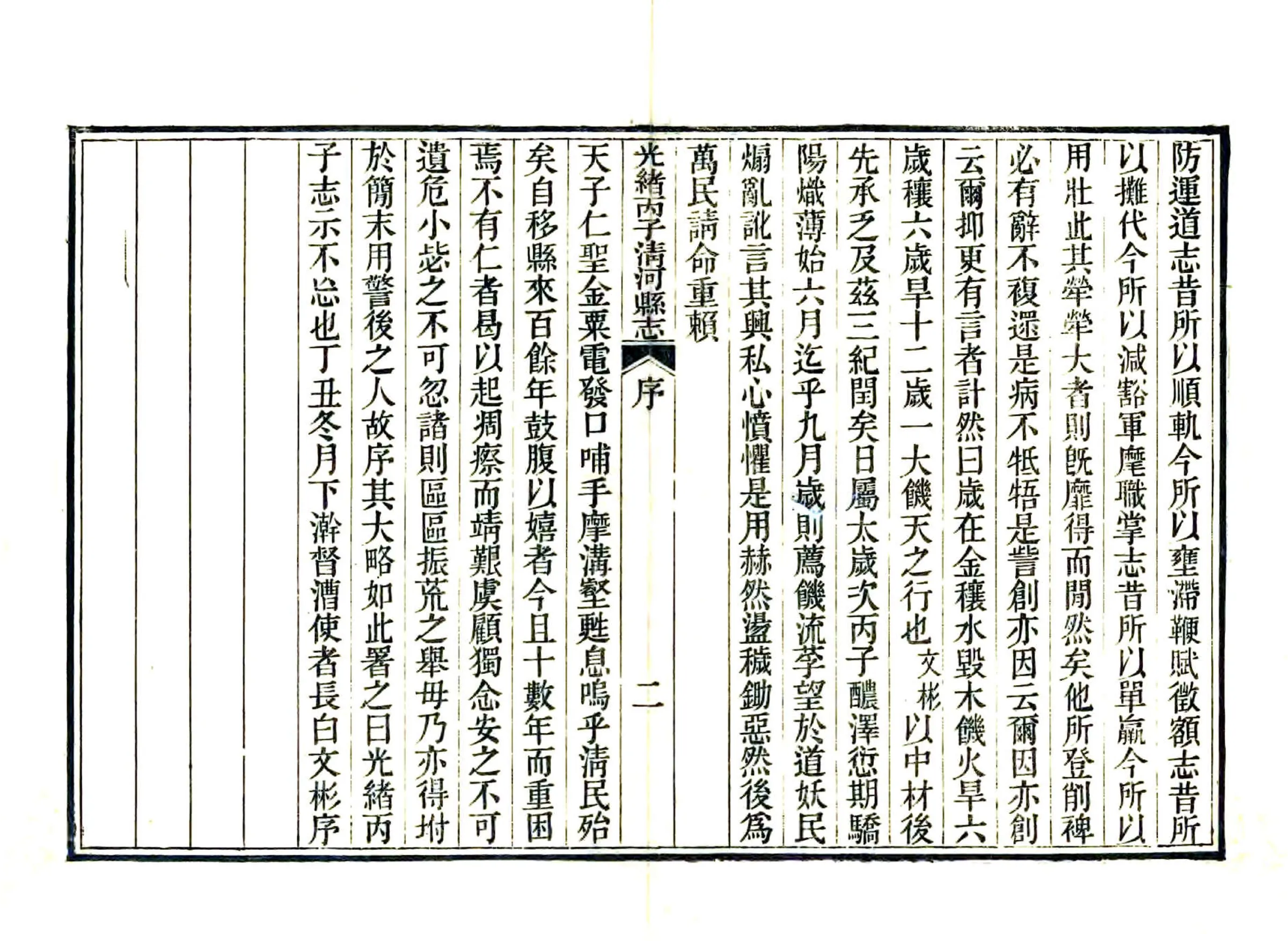 光绪丙子清河县志（光绪） 在线预览第5页