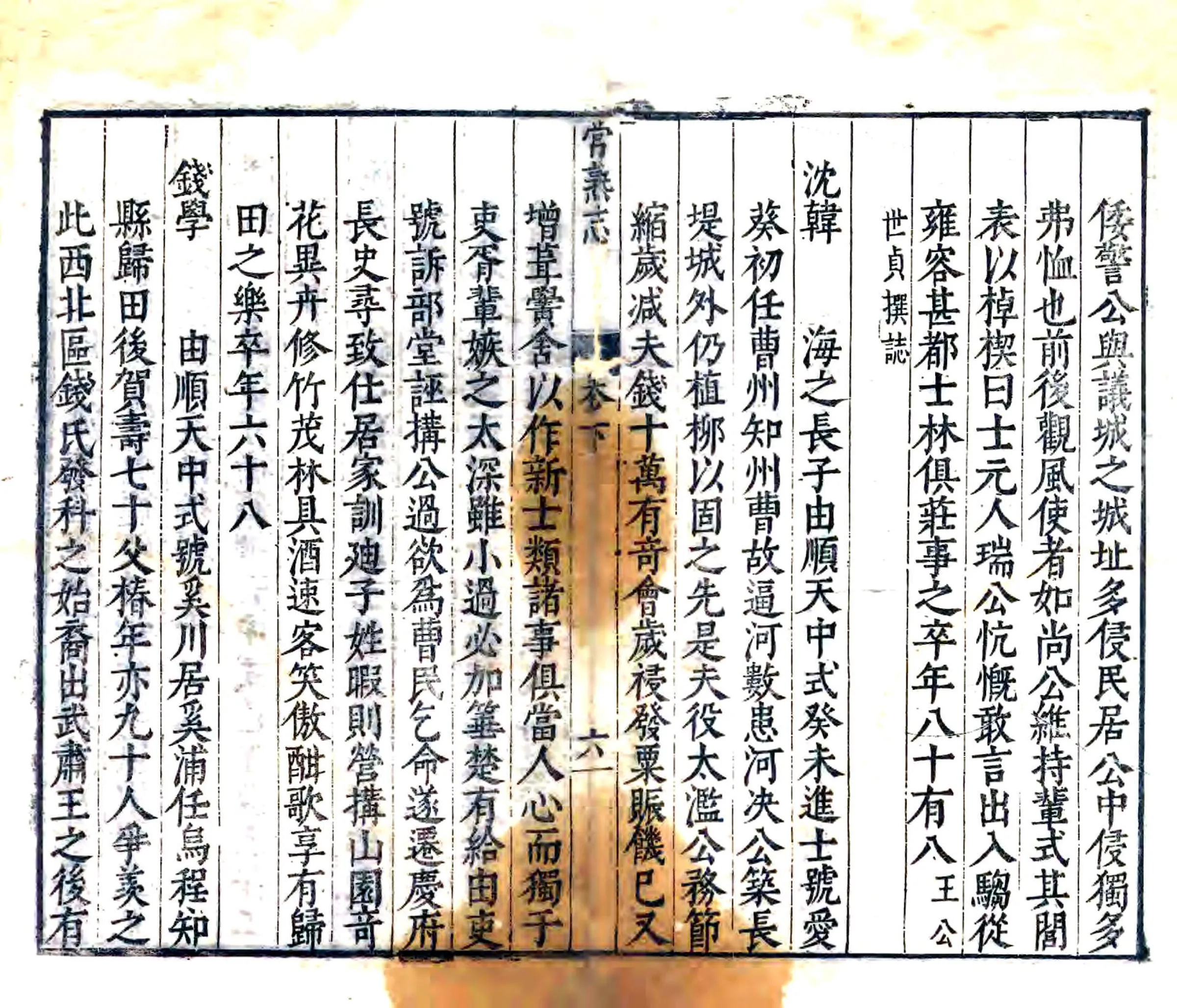 皇明常熟文献志（万历） 在线预览第3页