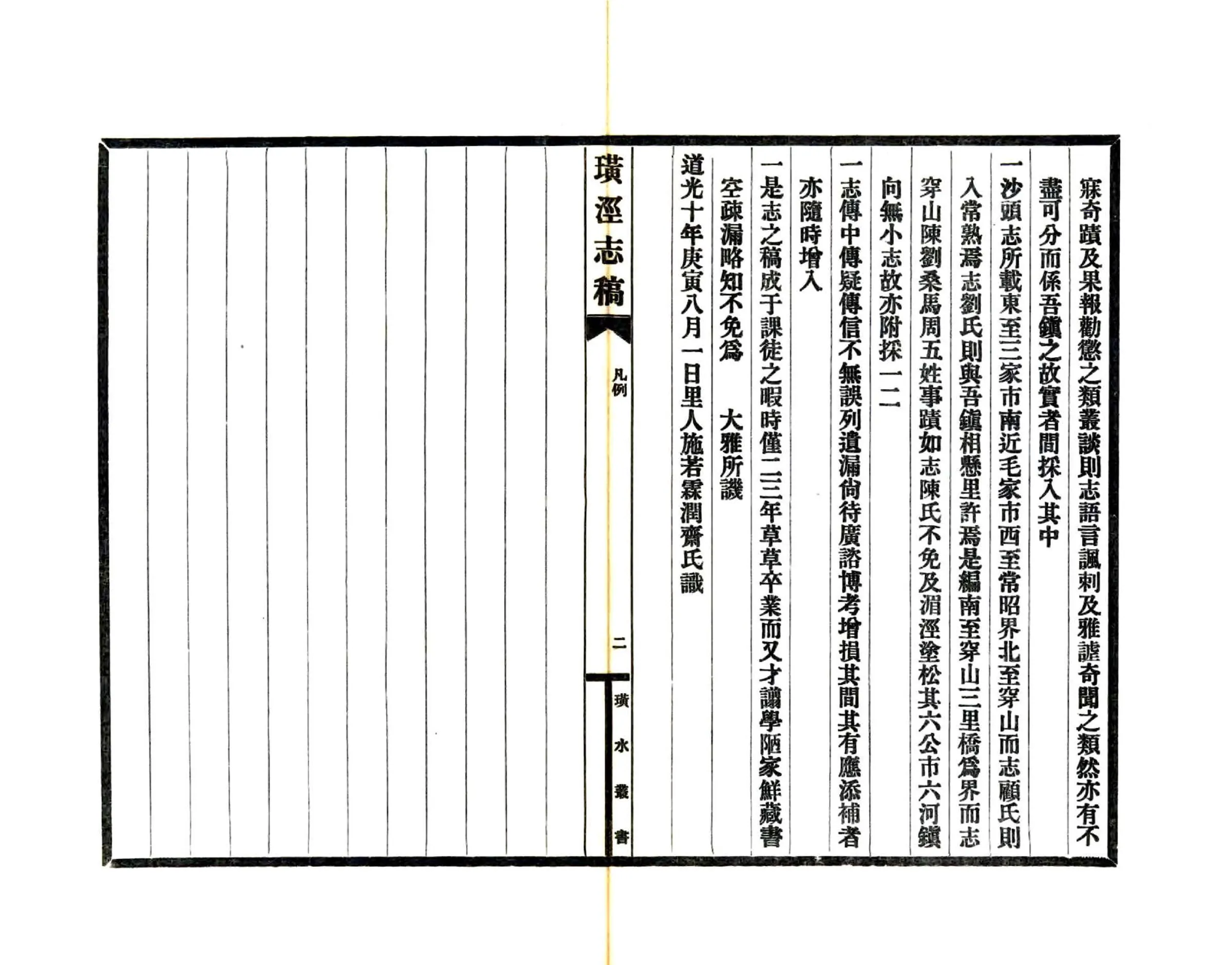 璜泾志稿（道光） 在线预览第4页