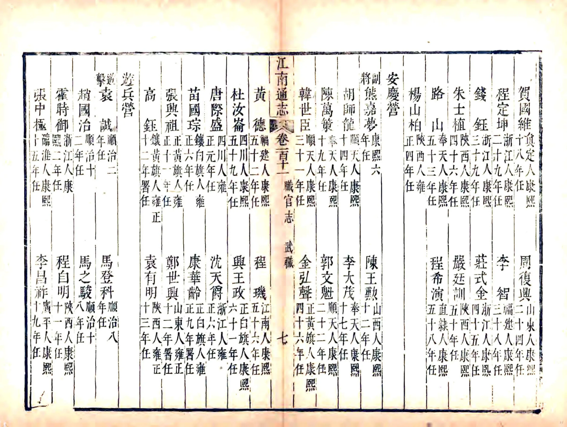 江南通志（乾隆）卷101-120 缺卷101-110 在线预览第7页